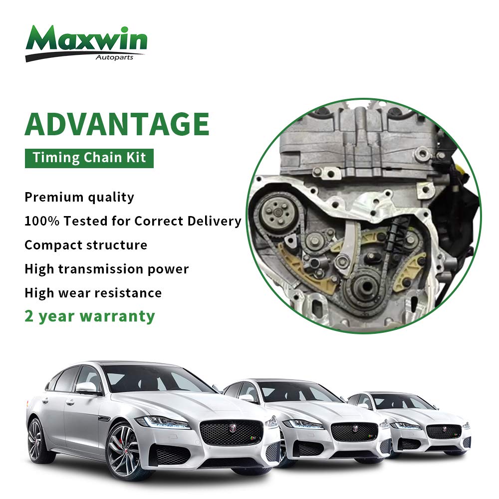 MPLUS Timing Chain Kit with Oil Pump for 1998-2001 Nissan Altima 2.4L KA24DE Engine - Complete Engine Repair Solution for Smooth Performance & Longevity