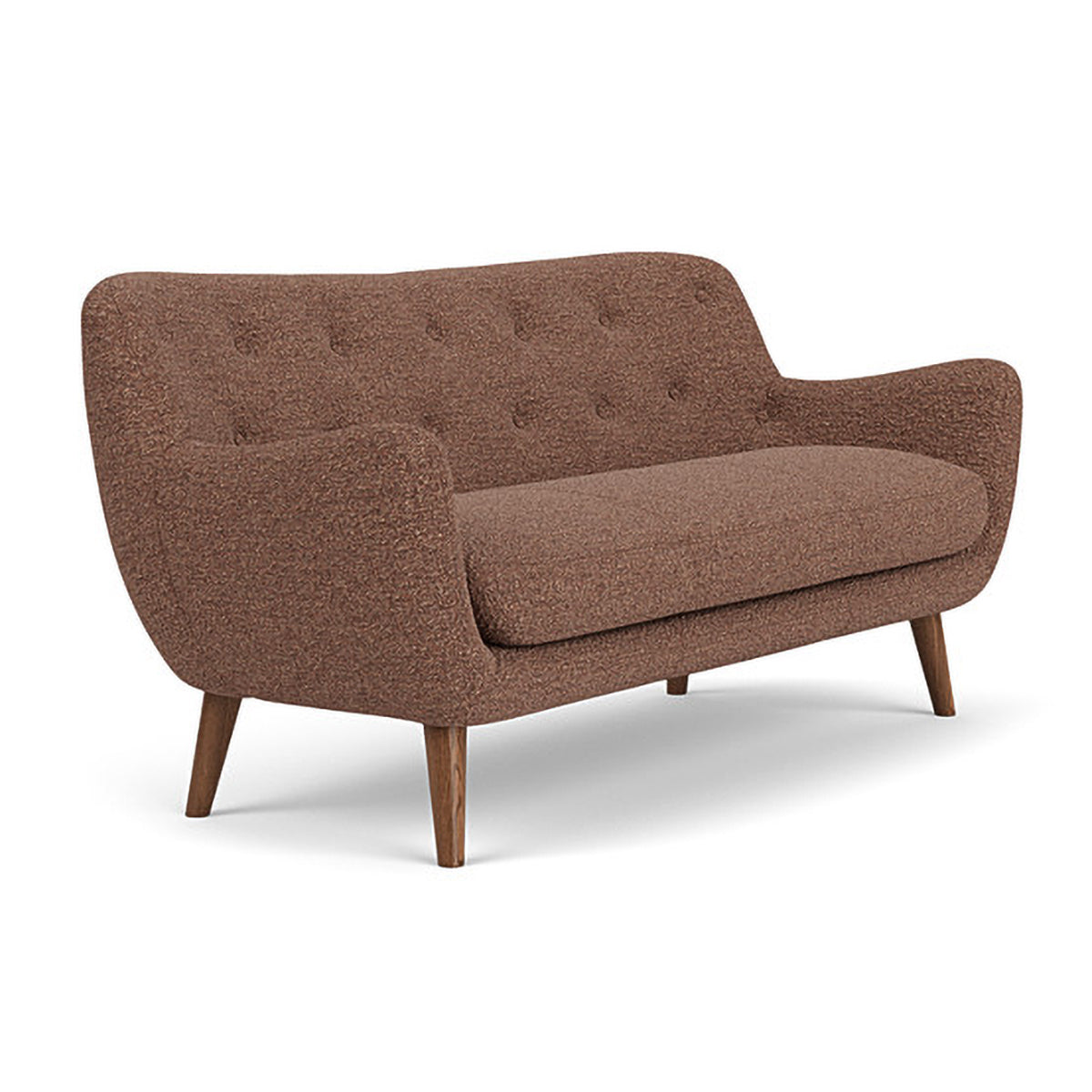 Luxury Herman Boucle 3-Seater Sofa - Modern Upholstered Living Room Couch for Small Spaces, Comfortable Sectional Sofa for Home, Apartment & Office Use