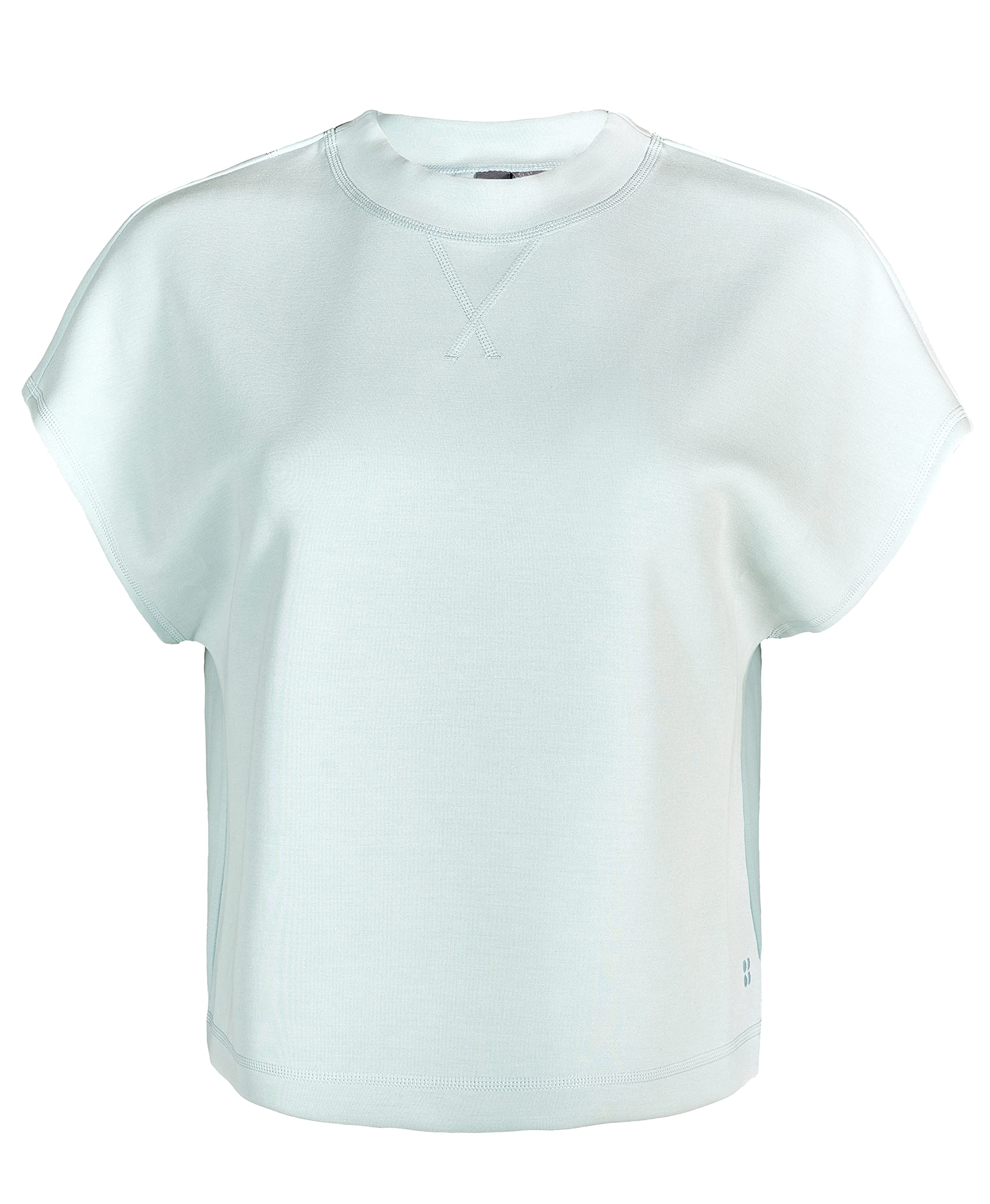 Sweaty Betty Women's Sand Wash Dance Crewneck T-Shirt - Soft & Breathable Cotton Top for Yoga, Pilates & Casual Wear