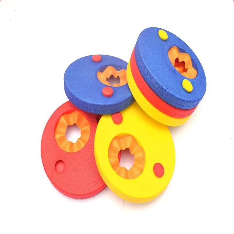 Foam Swim Armbands for Kids - Floating Swim Sleeves & Water Safety Discs | Perfect for Pool, Beach, and Swimming Lessons