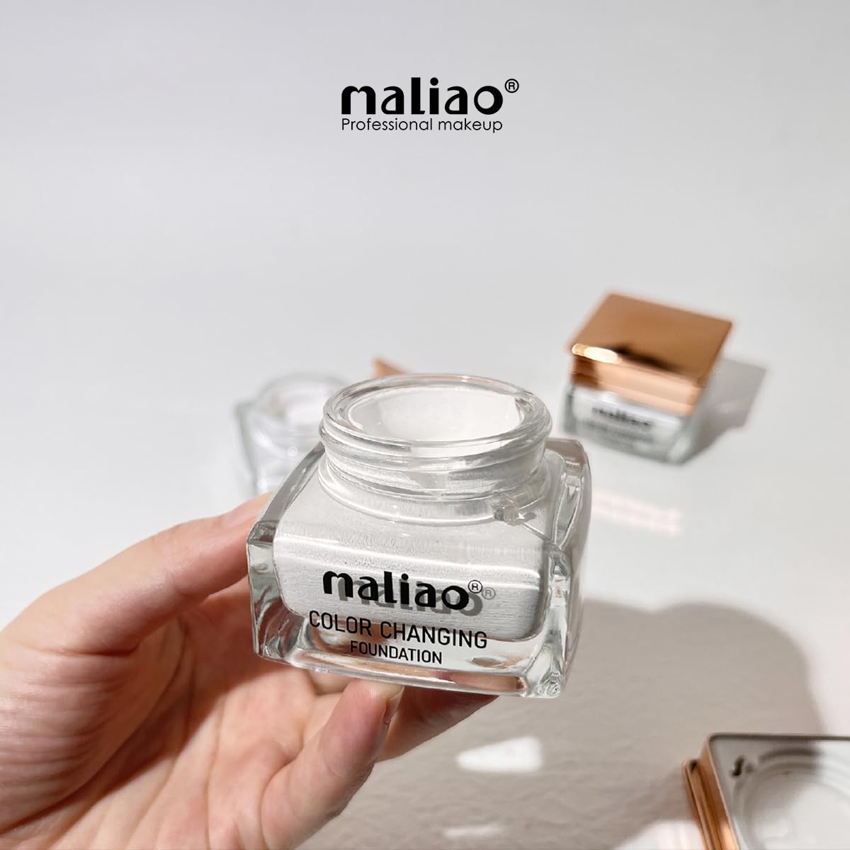 Maliao Color Changing Foundation - Flawless Full Coverage, Adapts to Skin Tone, Lightweight & Long-Lasting Hydrating Makeup (30g) | Perfect for Daily Wear, Special Occasions & Photography