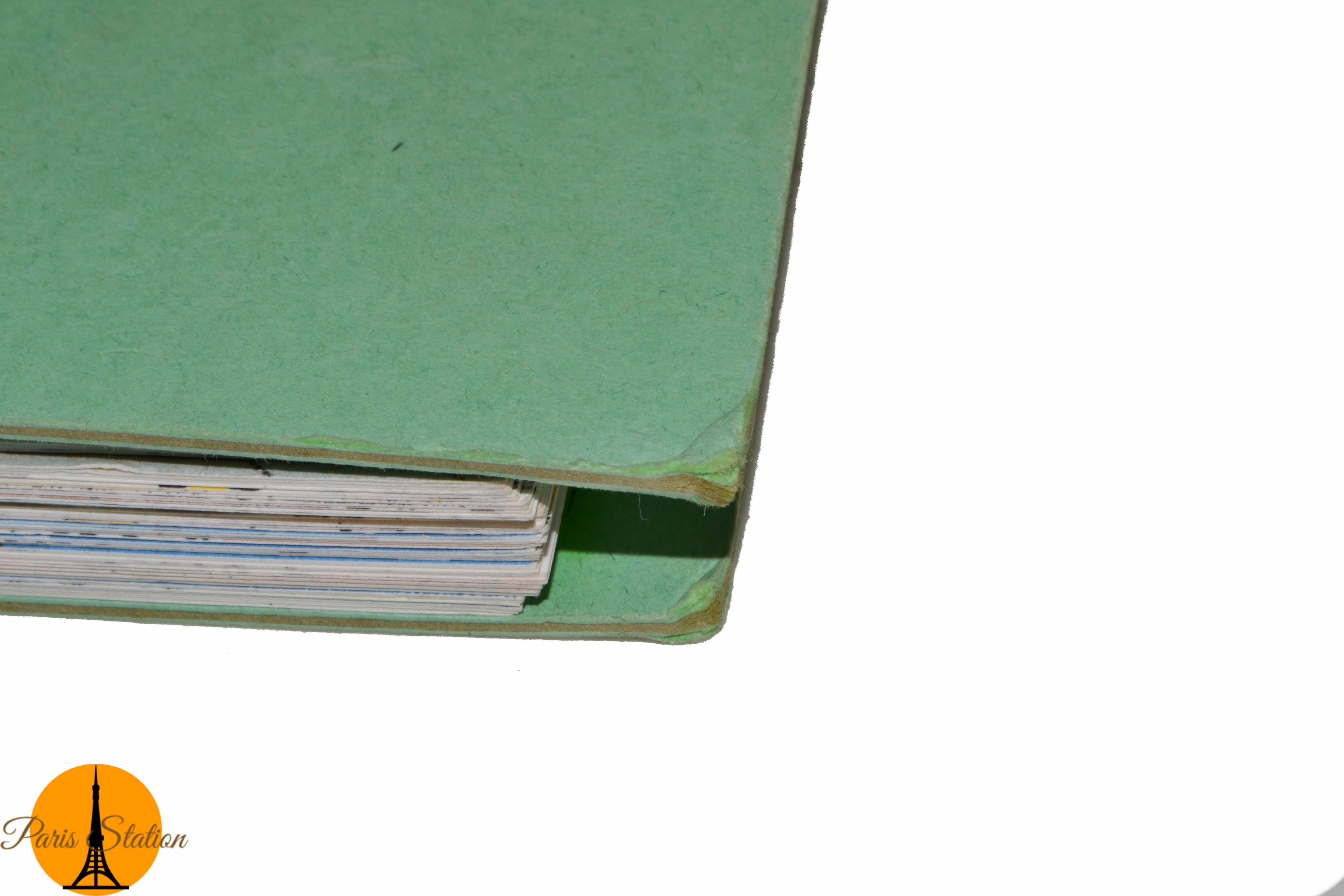 Authentic Louis Vuitton Green Rio de Janeiro Travel Notebook - Luxury Leather Journal for Travelers, Gift for Writers & Collectors - Perfect for Vacation Planning, Diary Keeping & Souvenir Collection