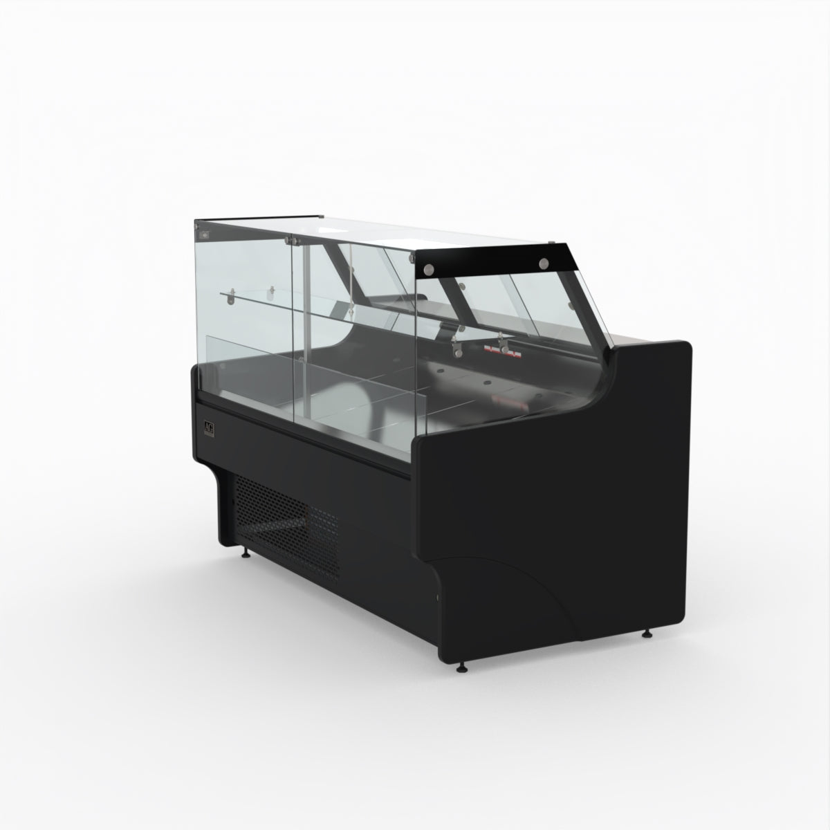 1.5 Meter Deli Showcase Glass Display Case - Commercial Refrigerated Food Display for Bakery, Deli, and Supermarket Use