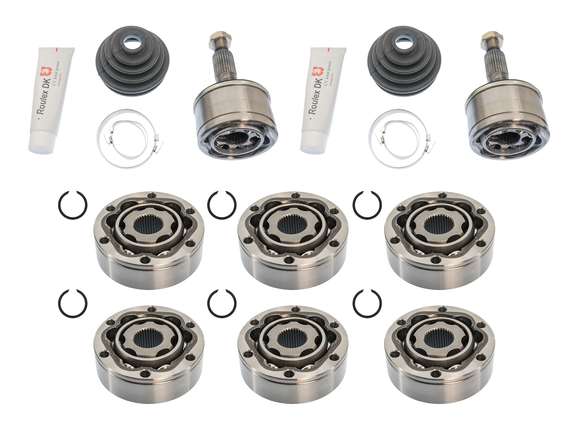 High-Quality CV Joint Bundle for VW Bus & Vanagon - Durable Replacement Axle Kit - Perfect for Off-Road Adventures & Classic VW Restoration Projects