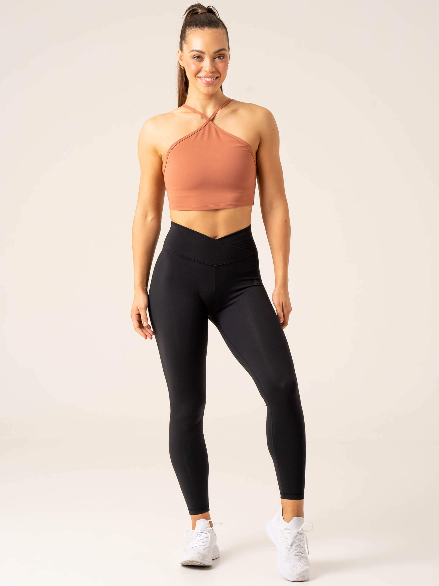 Momentum Women's Sports Bra - High Support Workout Tank Top for Running, Yoga & Gym | Breathable & Comfortable Activewear for Fitness & Training