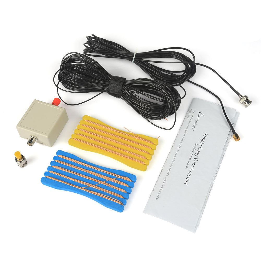 HF Antenna for RTL SDR USB Tuner Receiver - High Performance Radio Scanner for HAM, ADS-B, Weather & Emergency Signals - Perfect for Aviation Enthusiasts & Radio Hobbyists