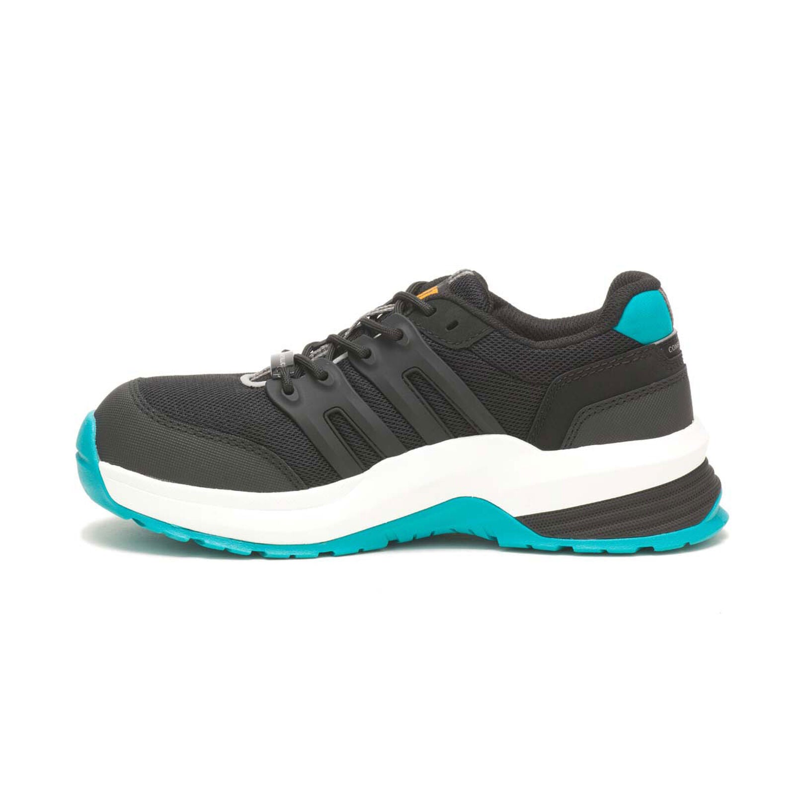 CAT Women's Streamline 2.0 Composite Toe Work Shoes - Lightweight Safety Footwear for Construction, Warehouse & Industrial Work | OSHA Compliant Non-Metallic Toe Protection