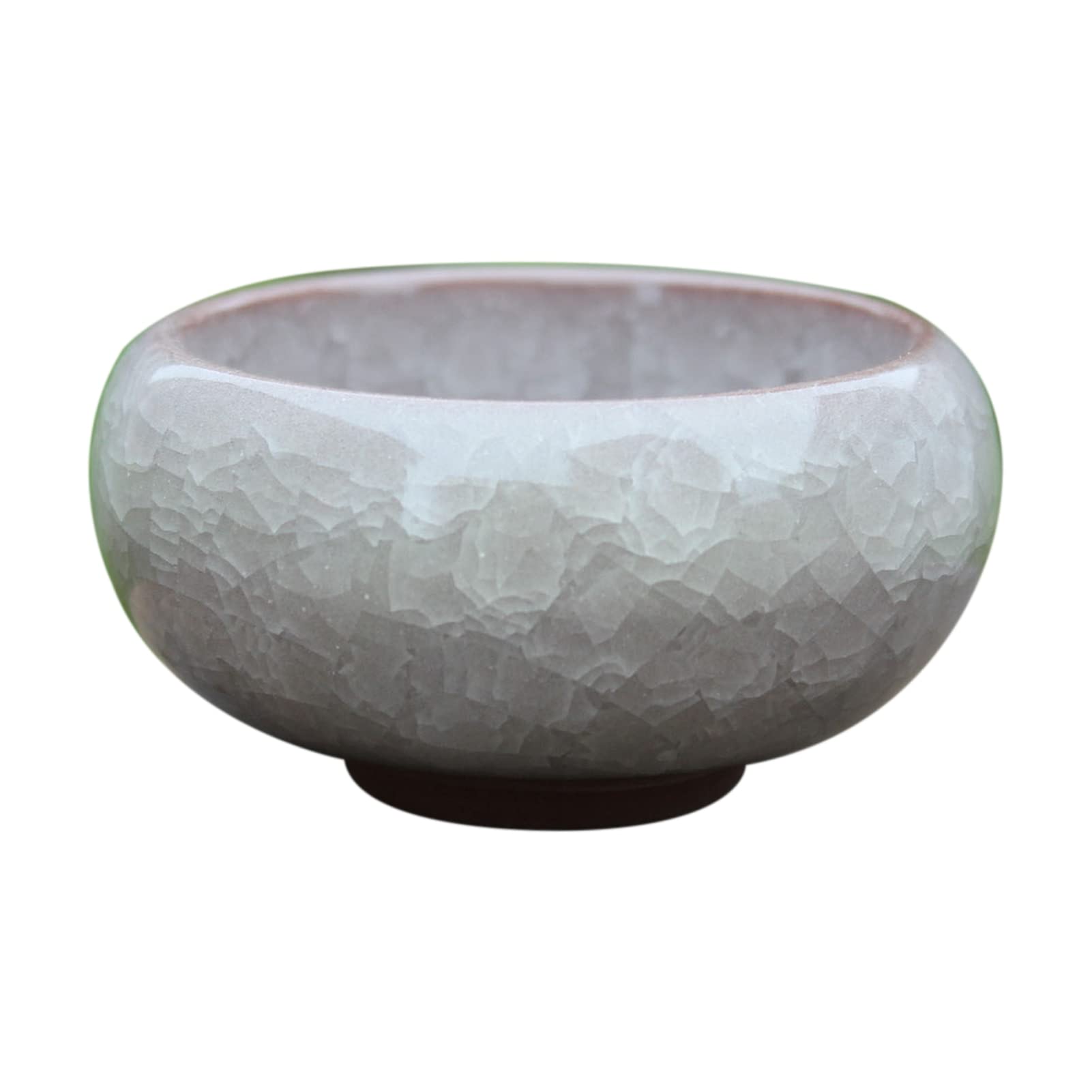 Ceramic Succulent Planter - Simple White Flower Pot for Plants - Eye-Catching & Practical Home Garden Decor | Perfect for Indoor Succulents, Cacti & Small Houseplants
