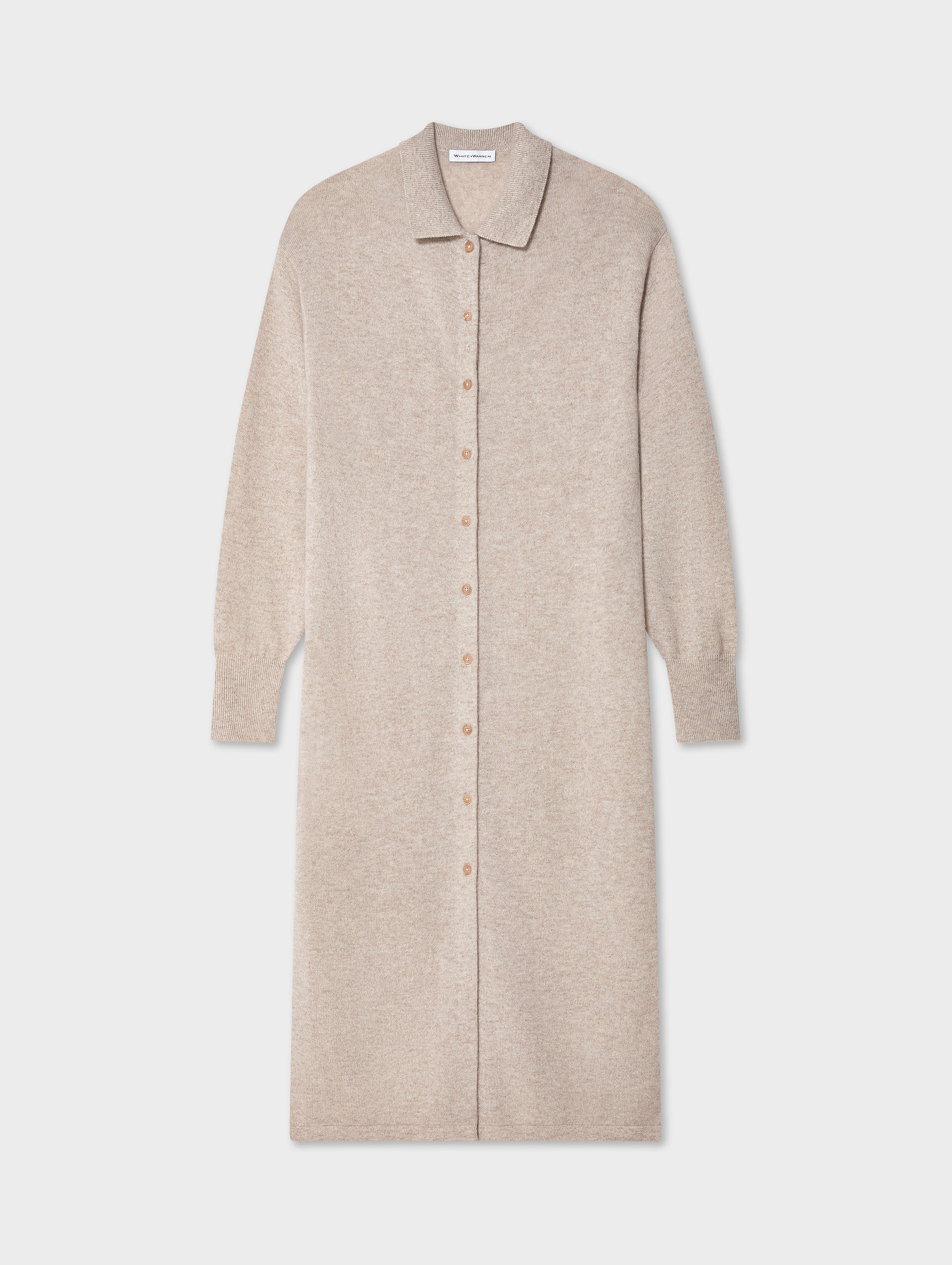 Luxury Cashmere Collared Duster Cardigan for Women - Soft Long Open Front Sweater Coat - Perfect for Office, Travel & Fall Layering