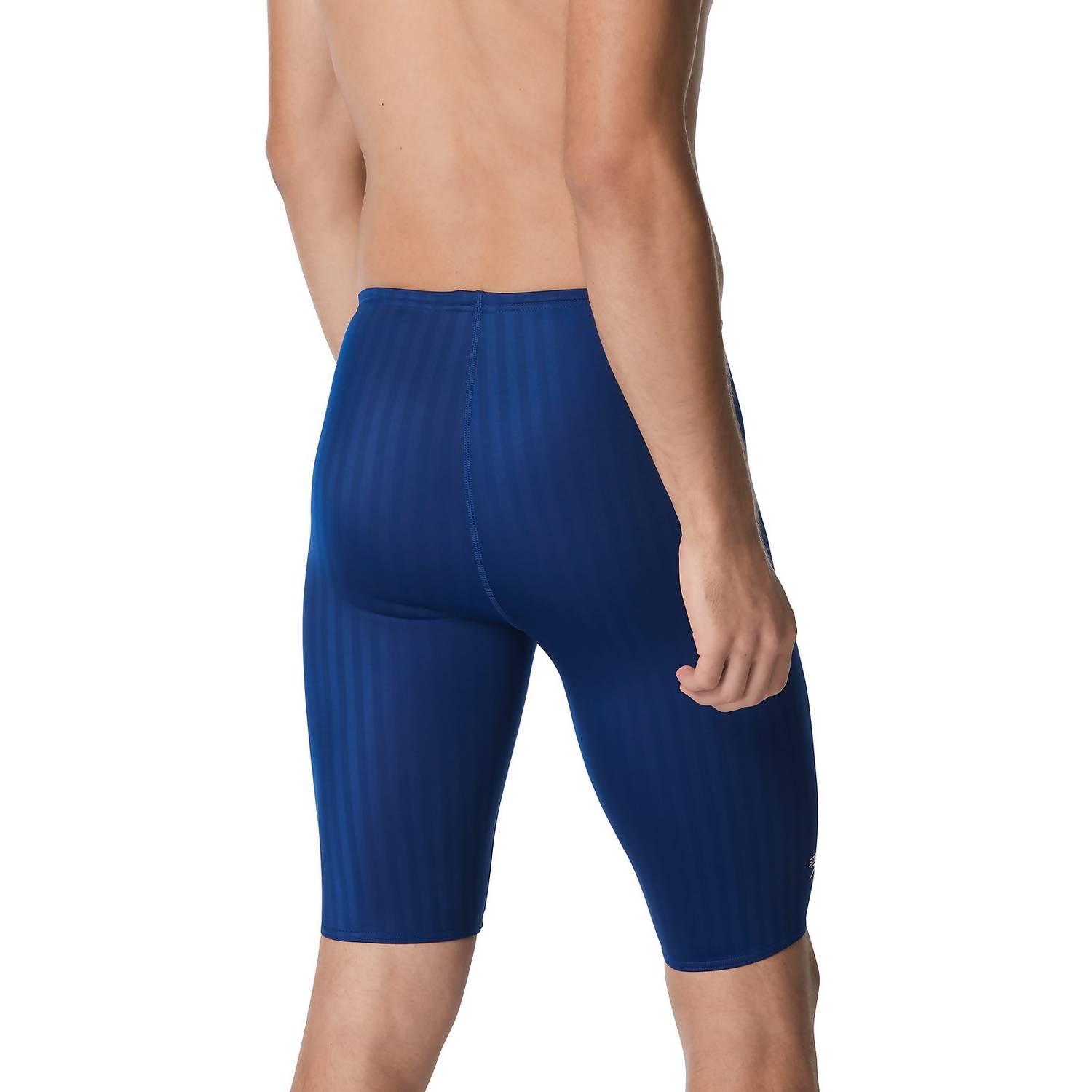 Speedo Aquablade Jammer - High Performance Competitive Swimwear for Men | Training & Racing Swimsuits | Perfect for Lap Swimming, Swim Meets & Triathlons