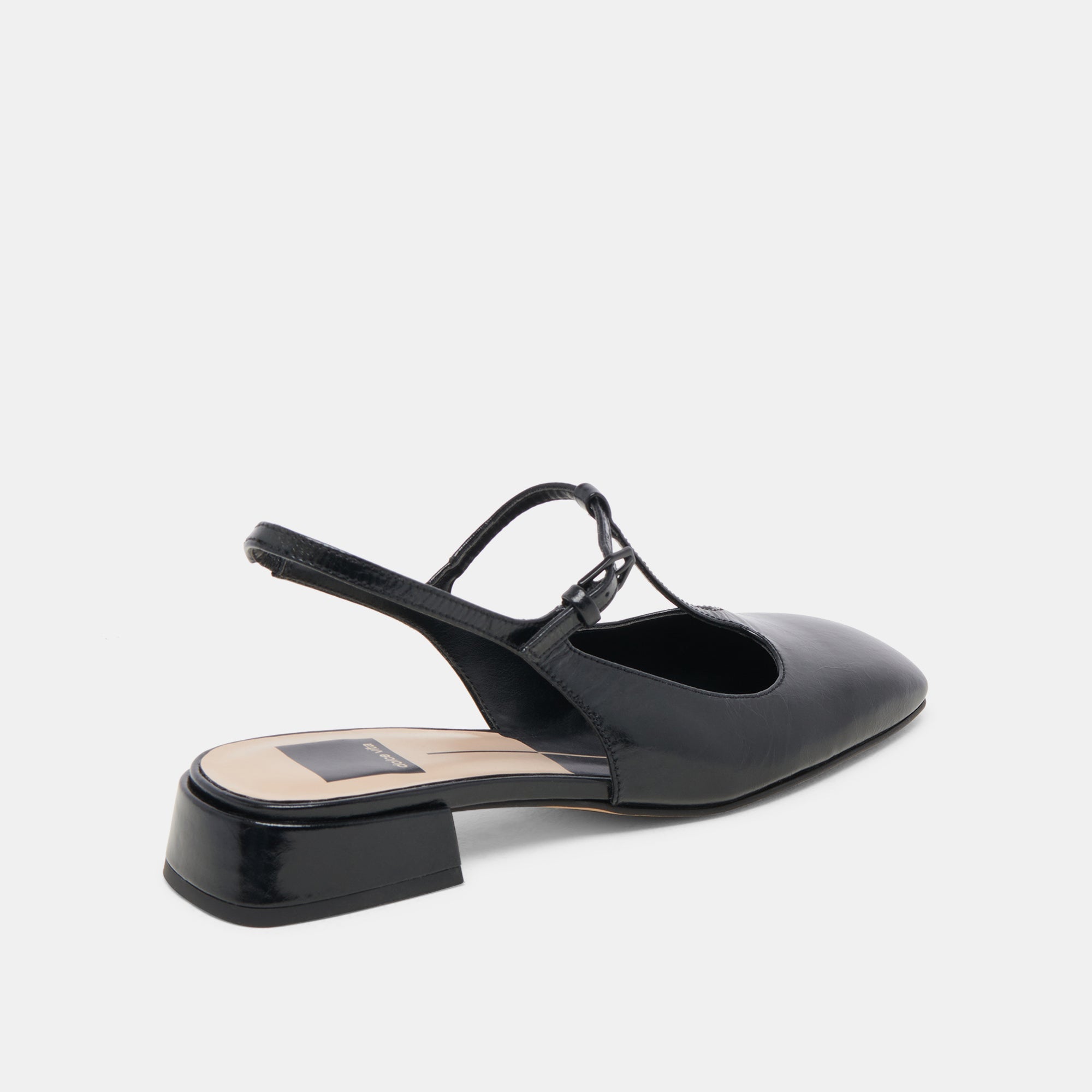 DEIDRA FLATS Women's Shoes - Midnight Crinkle Patent Leather Slip-On Loafers for Work & Casual Wear | Comfortable & Stylish Office Shoes | re:vita Collection