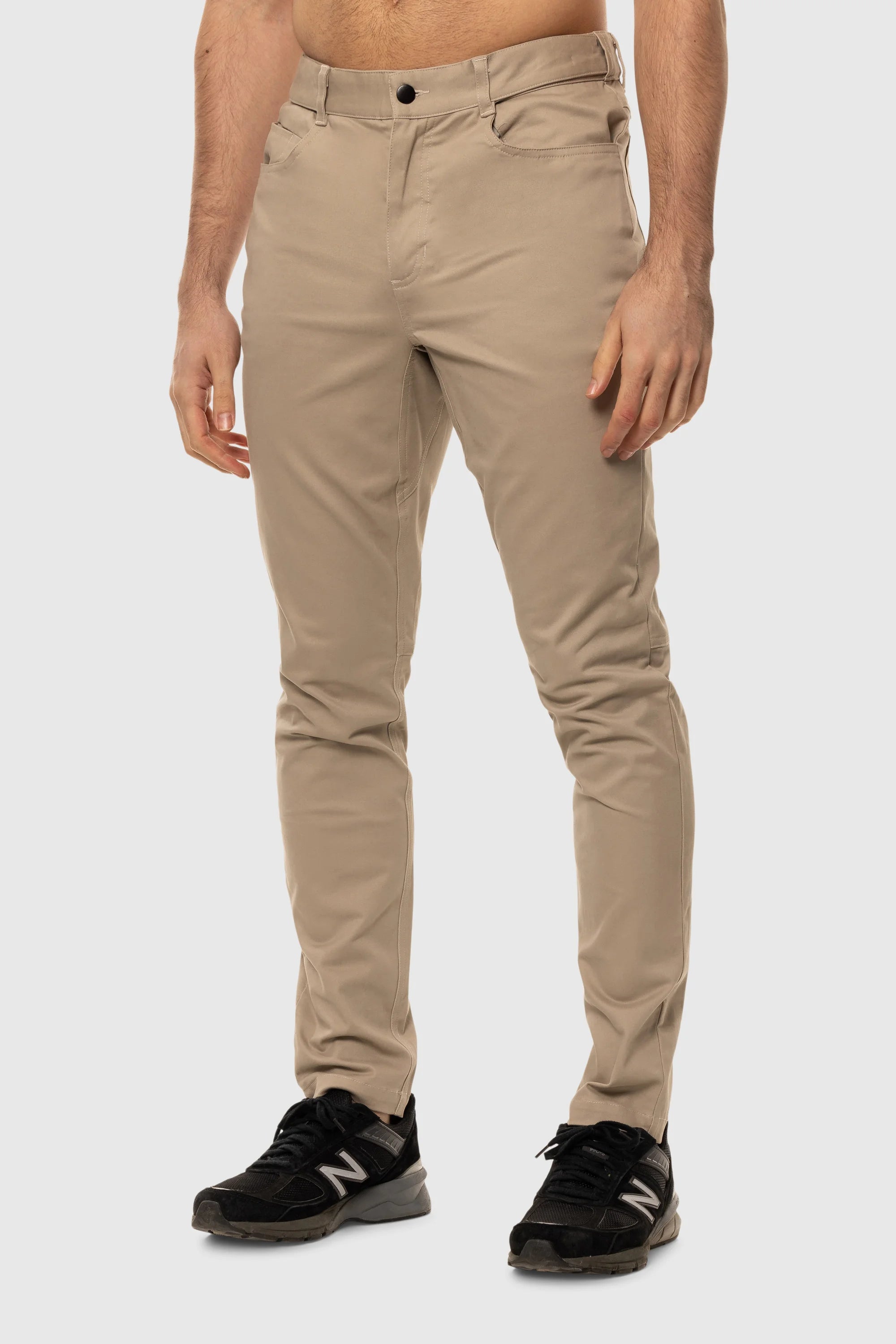 Blunt Chinos for Men - Classic Black Slim Fit Casual Pants | Perfect for Office, Travel & Everyday Wear
