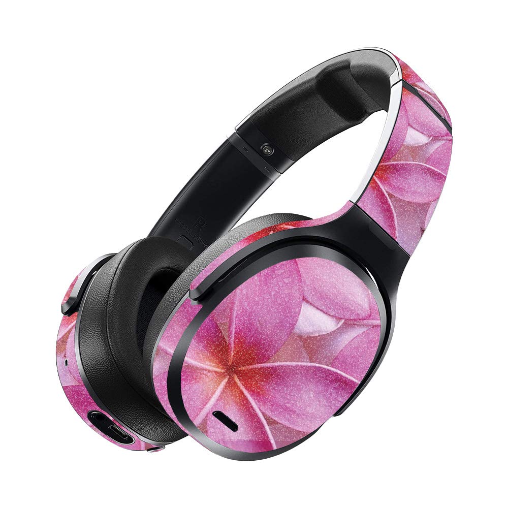 MightySkins Glossy Glitter Vinyl Wrap for Skullcandy Crusher ANC Headphones - Floral Design | Protective Scratch-Resistant Cover | Easy Application & Removal | USA Made | Perfect for Music Lovers & Fashion Enthusiasts