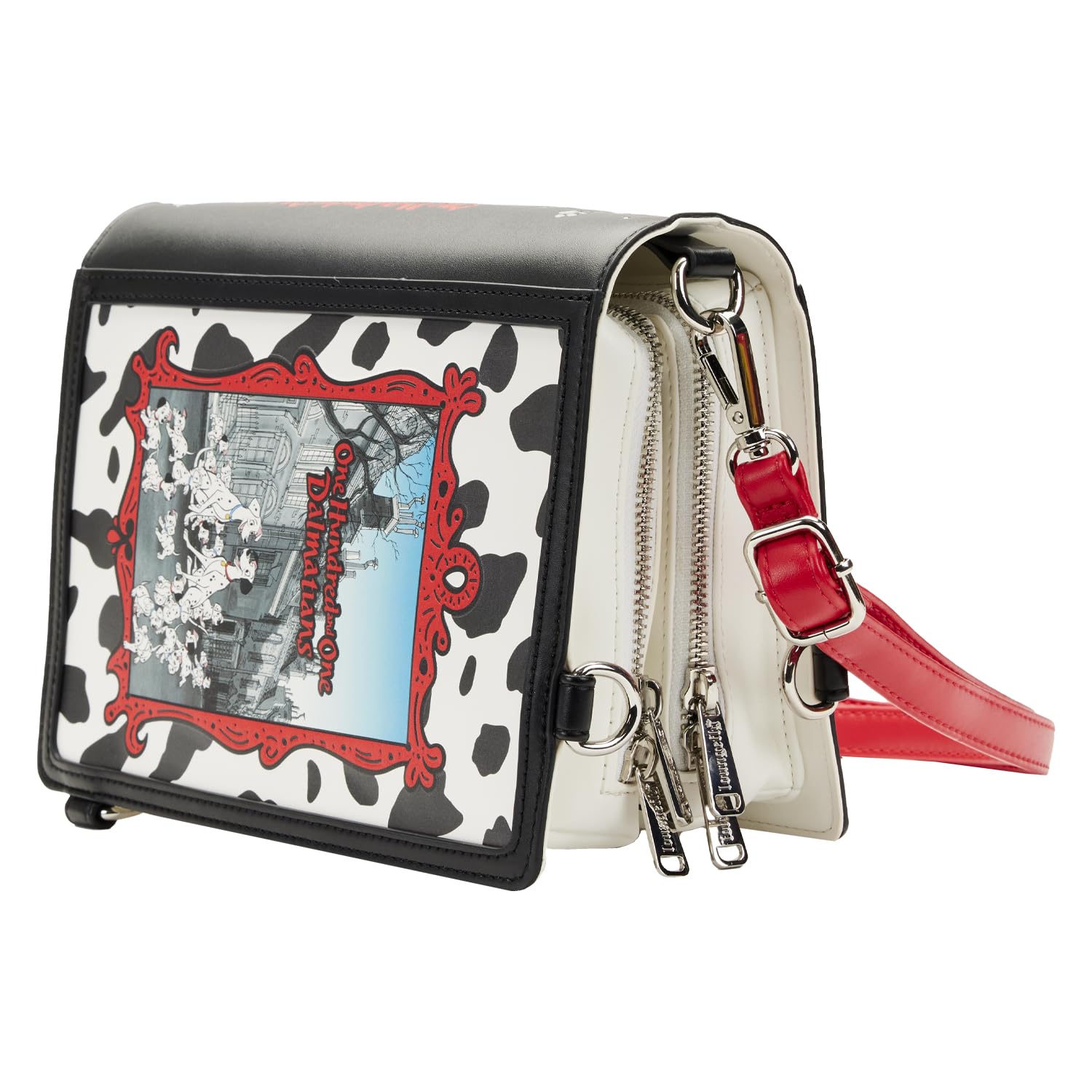 Disney 101 Dalmatians Classic Books Convertible Crossbody Bag - Stylish & Lightweight for Women, Perfect for Travel, Shopping & Everyday Use