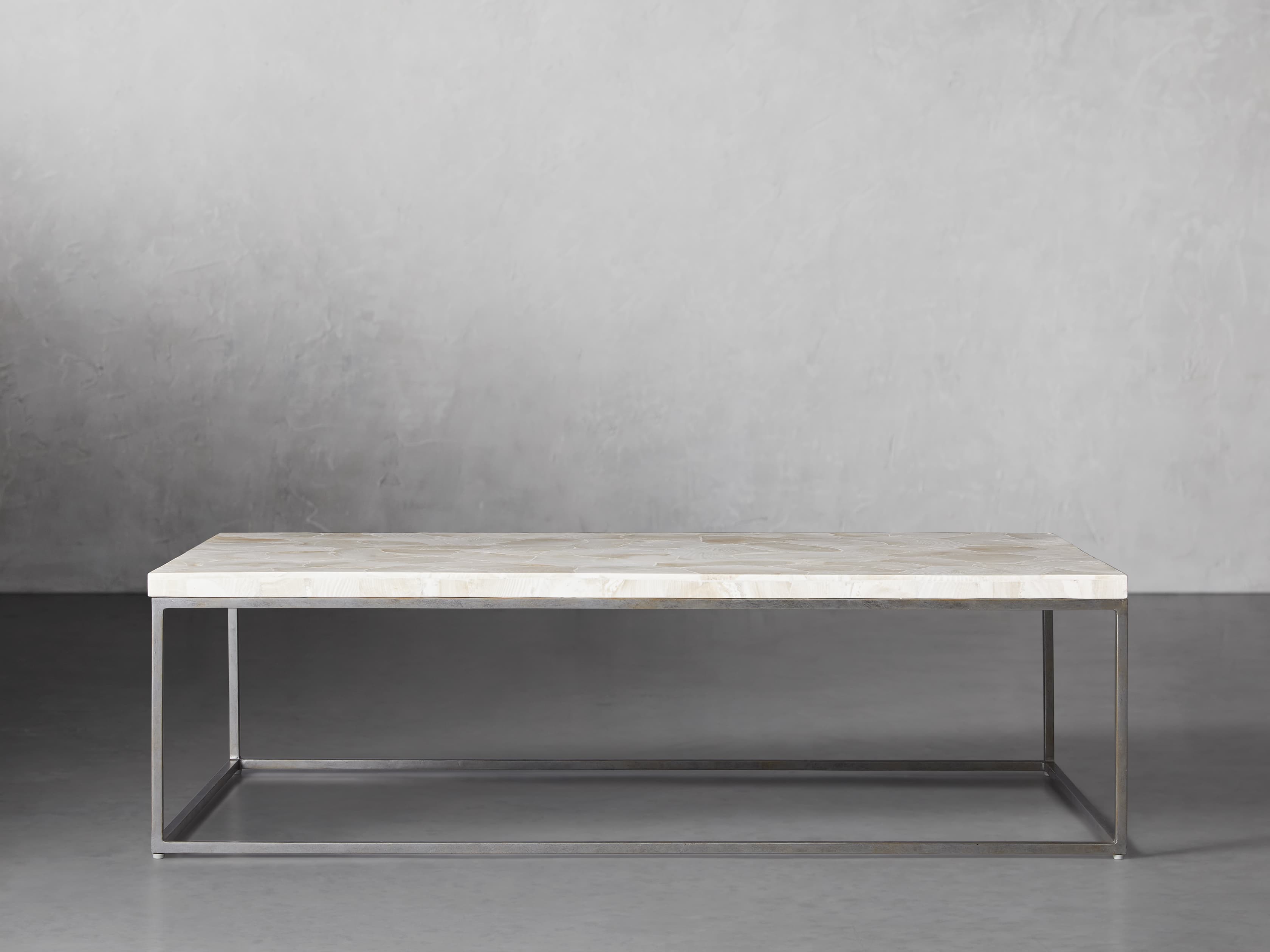 Modern Arielle Rectangle Coffee Table - Stylish & Durable Living Room Centerpiece for Home Decor | Perfect for Small Spaces, Apartments & Lounge Areas