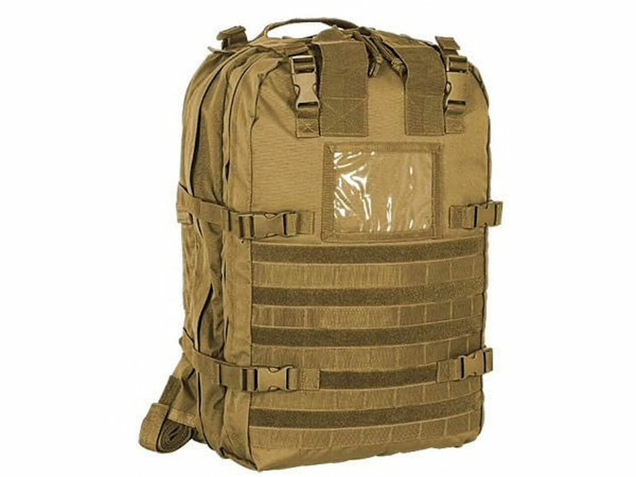 Empty Stomp Medical Kit Bag - Tan | First Aid Pouch for EMT, Military & Outdoor Adventures | Durable Medical Supply Organizer for Emergencies, Camping & Hiking
