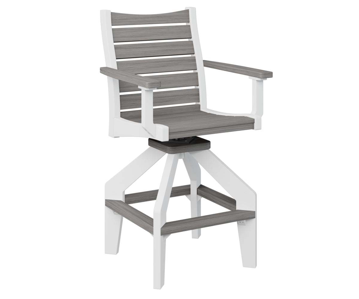 Driftwood Gray on White