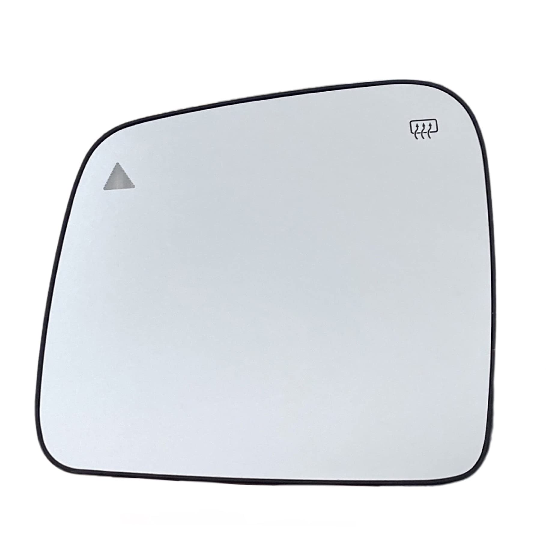 Heated Blind Spot Monitoring Driver Side Mirror Glass Replacement for DODGE Durango & JEEP Grand Cherokee 2011-2021 | Left Side View Mirror with Backing Plate | OE 68092055AB Compatible | Perfect for Winter Driving & Enhanced Safety