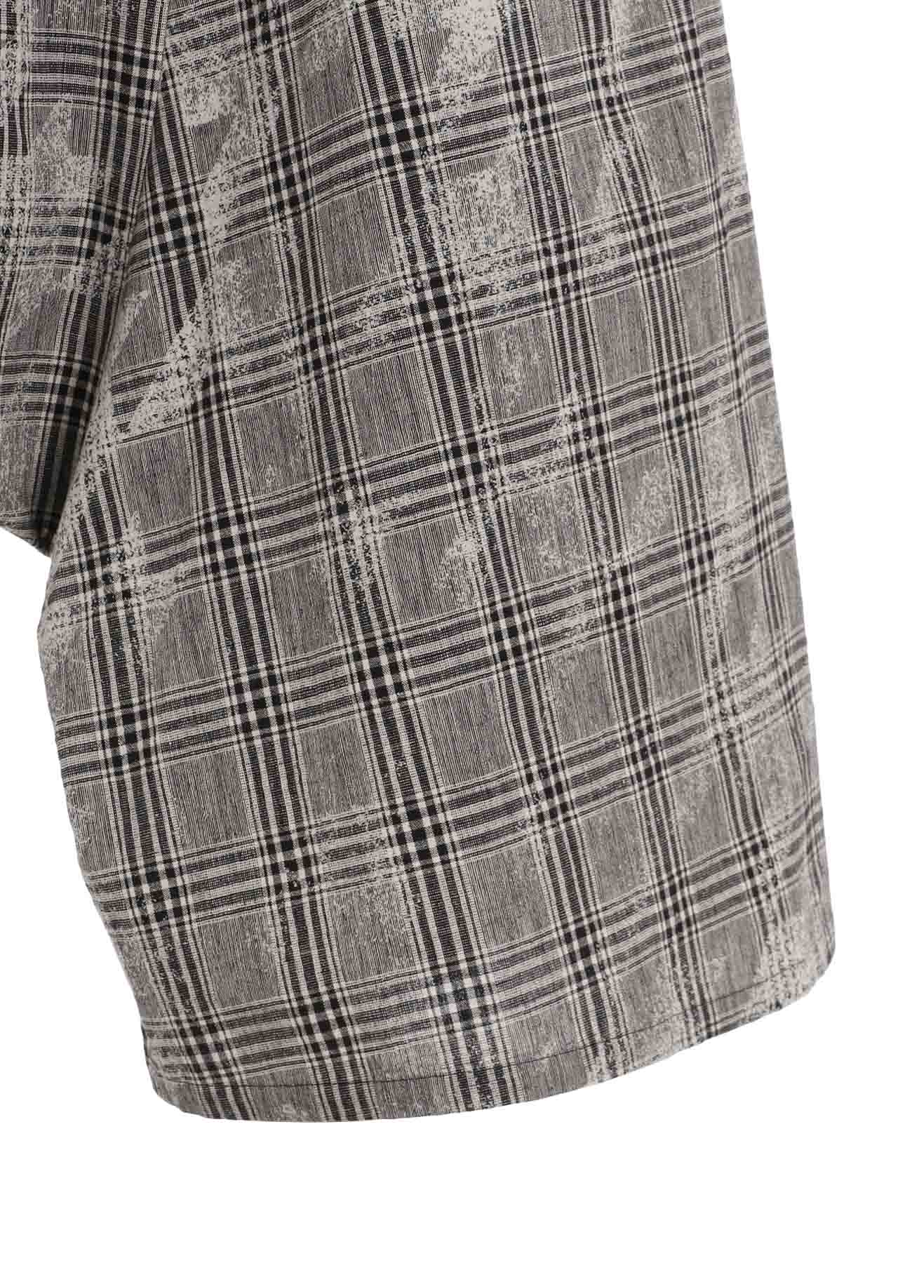 Stylish Cotton Linen Plaid Houndstooth Gathered Pants for Women - Comfortable & Trendy Casual Trousers for Office, Travel and Everyday Wear