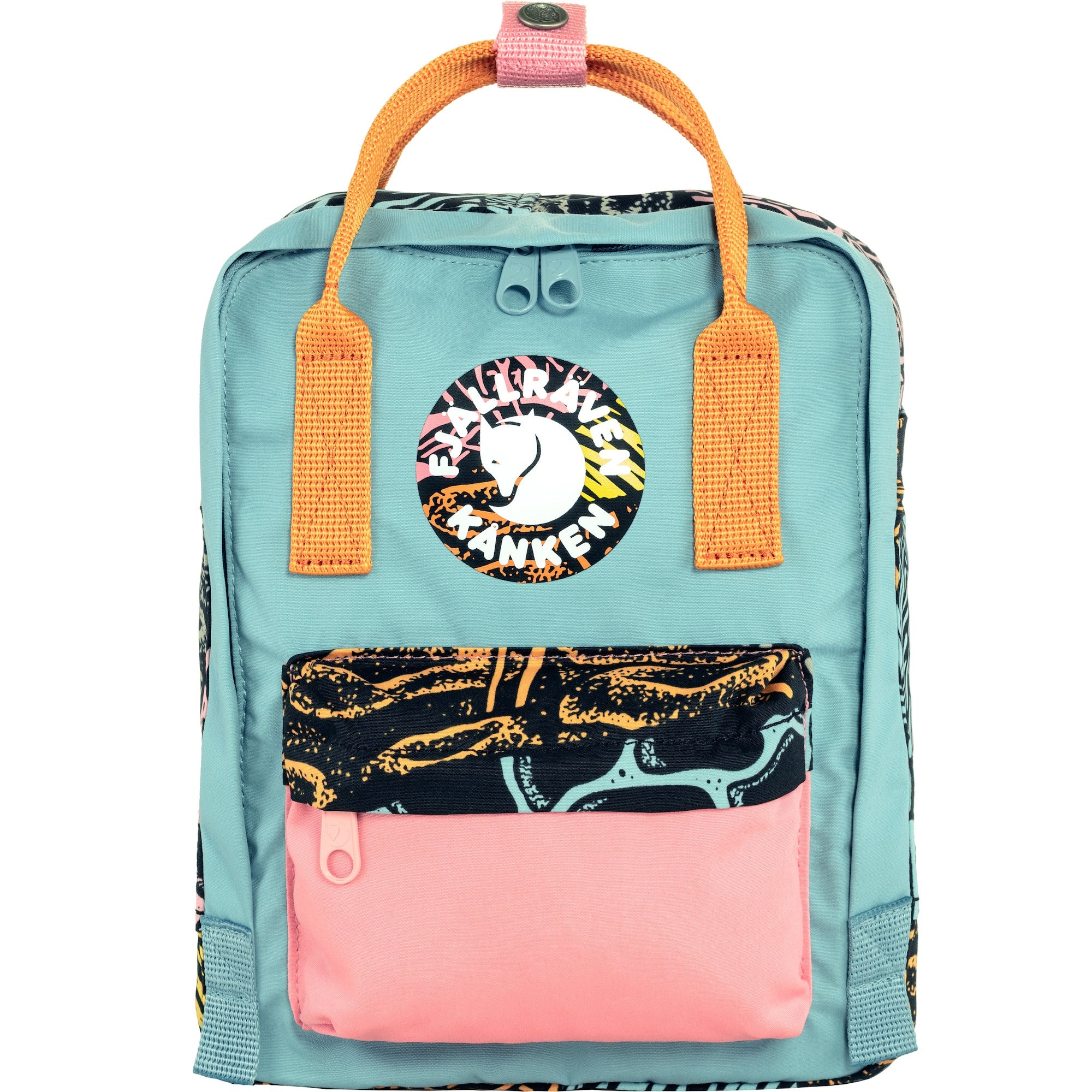 Fjallraven Kanken Art Mini Backpack - Stylish & Durable Woodlands Print for Women & Teens | Perfect for School, Travel & Outdoor Adventures