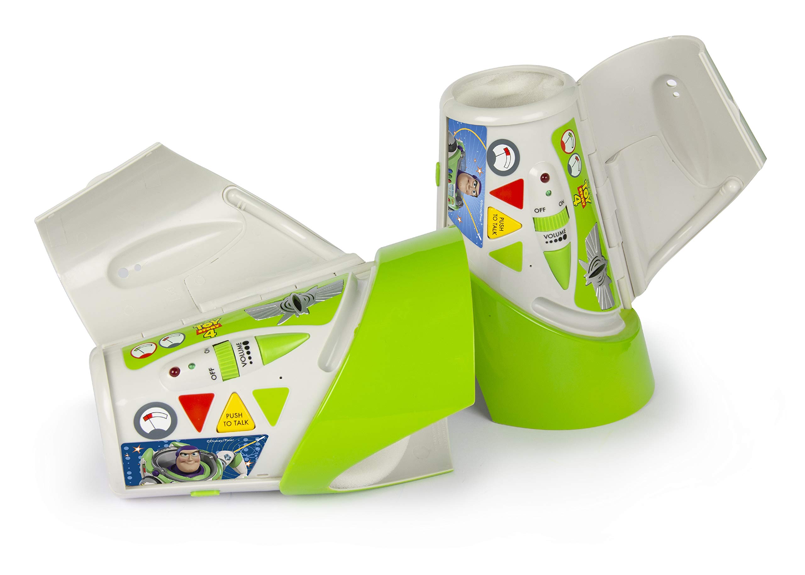 Toy Story Intercom Arm - Buzz Lightyear Kids Walkie Talkie Set for Indoor & Outdoor Play, Birthday Gifts, Disney Pixar Collectible - Perfect for Backyard Adventures & Role Play Games