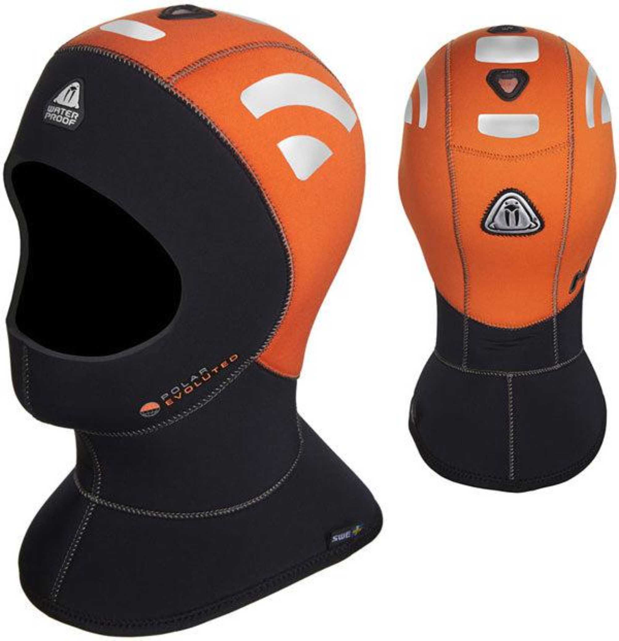 7mm High Visibility Waterproof H1 Safety Hood - Reflective Rain Hood for Construction, Road Work & Outdoor Safety Gear