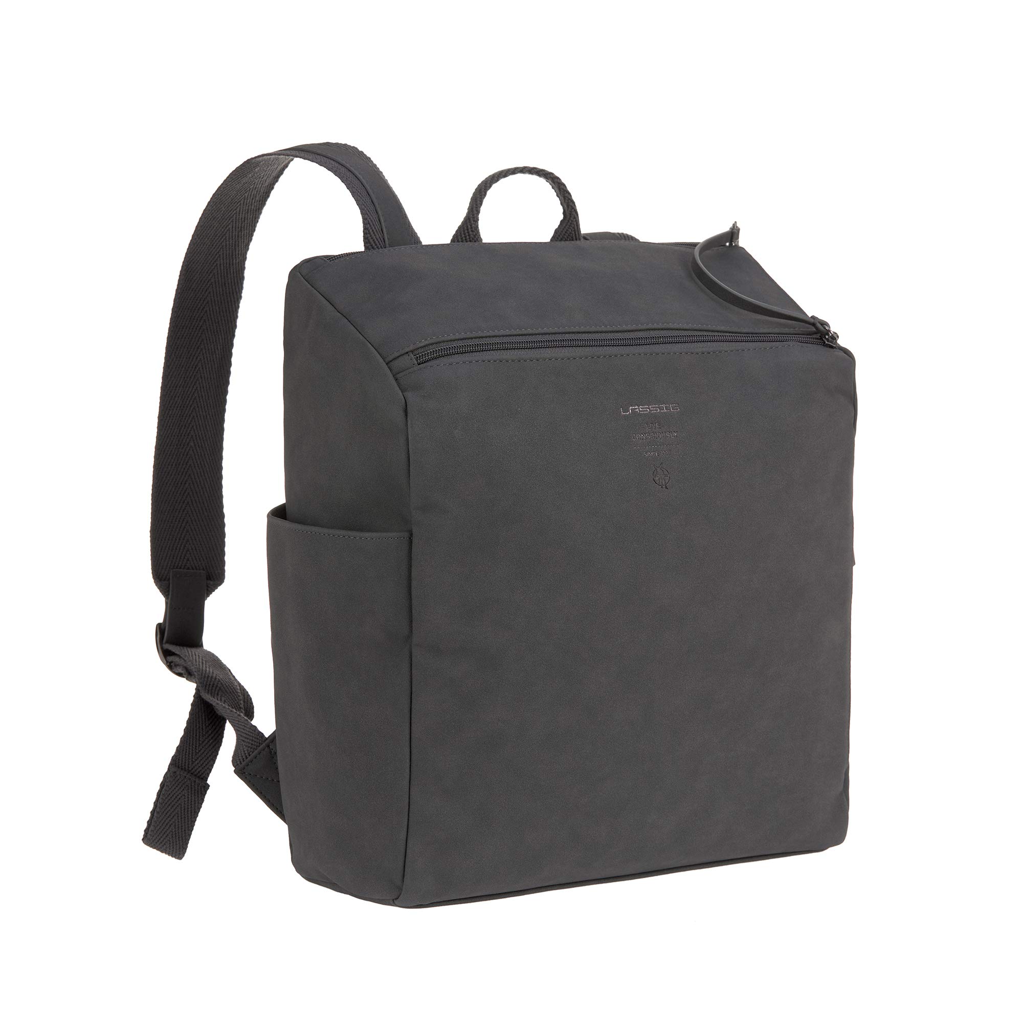 Lassig Tender Backpack Diaper Bag - Stylish & Spacious Baby Essentials Organizer for Parents - Perfect for Travel, Daycare & On-the-Go Moms