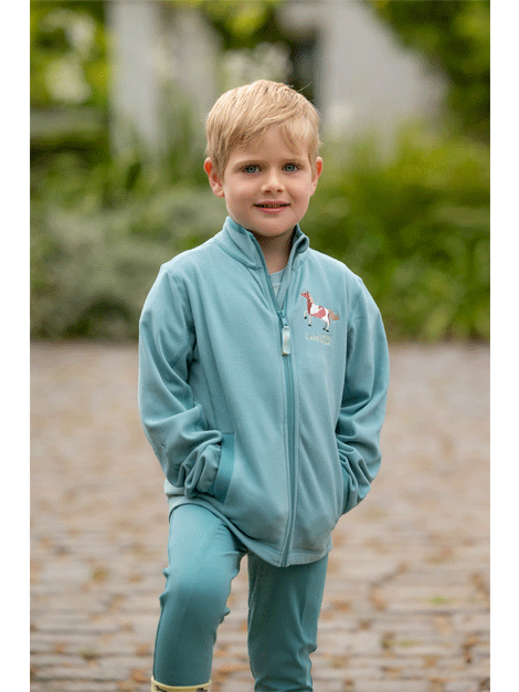 Le Mieux Mini Mari Fleece Zip Through Jacket - Cozy & Stylish Outerwear for Women - Perfect for Casual Outings, Travel & Outdoor Adventures