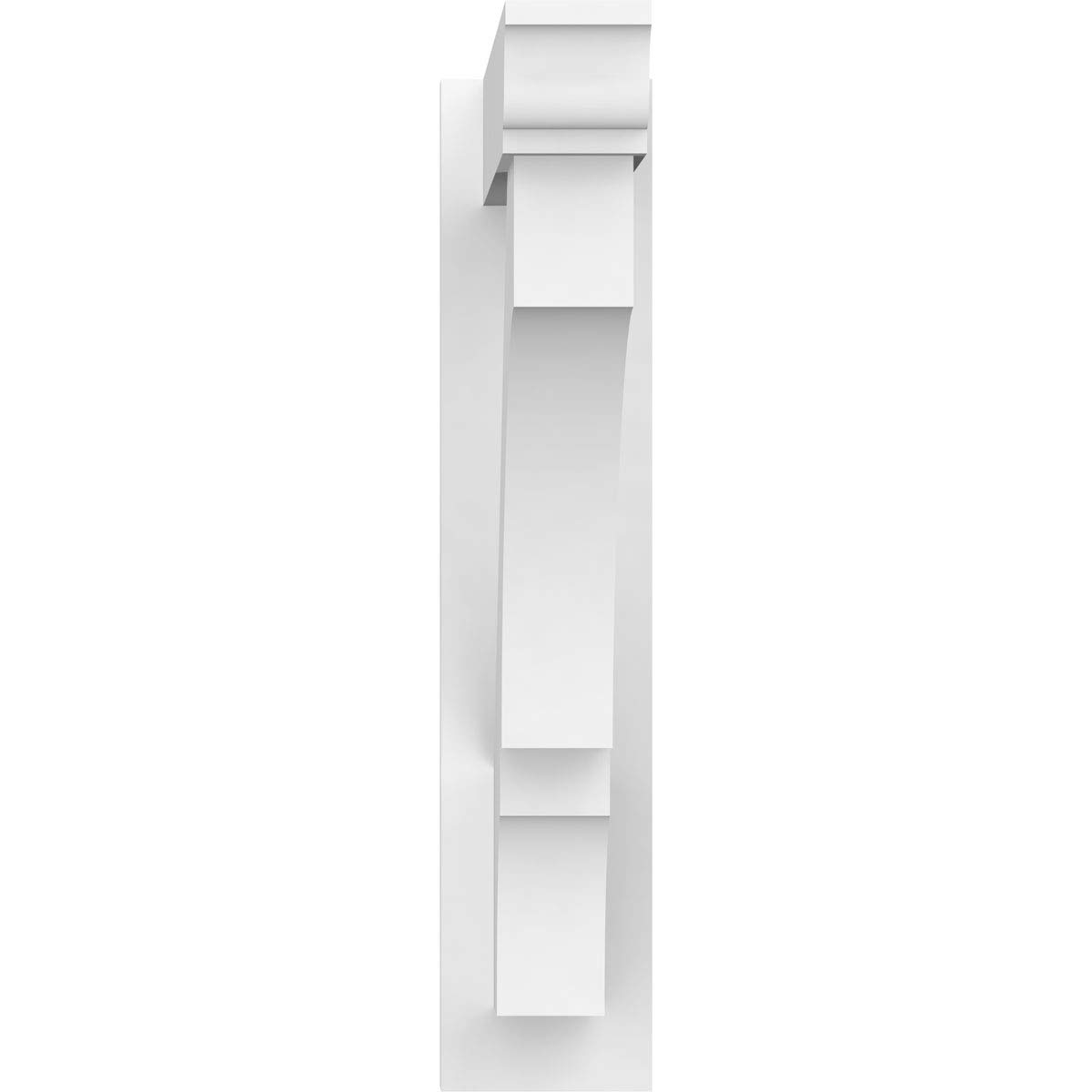 Ekena Millwork OUTP05X24X24BOA01 Balboa Architectural Grade PVC Outlooker with Traditional Ends - 5