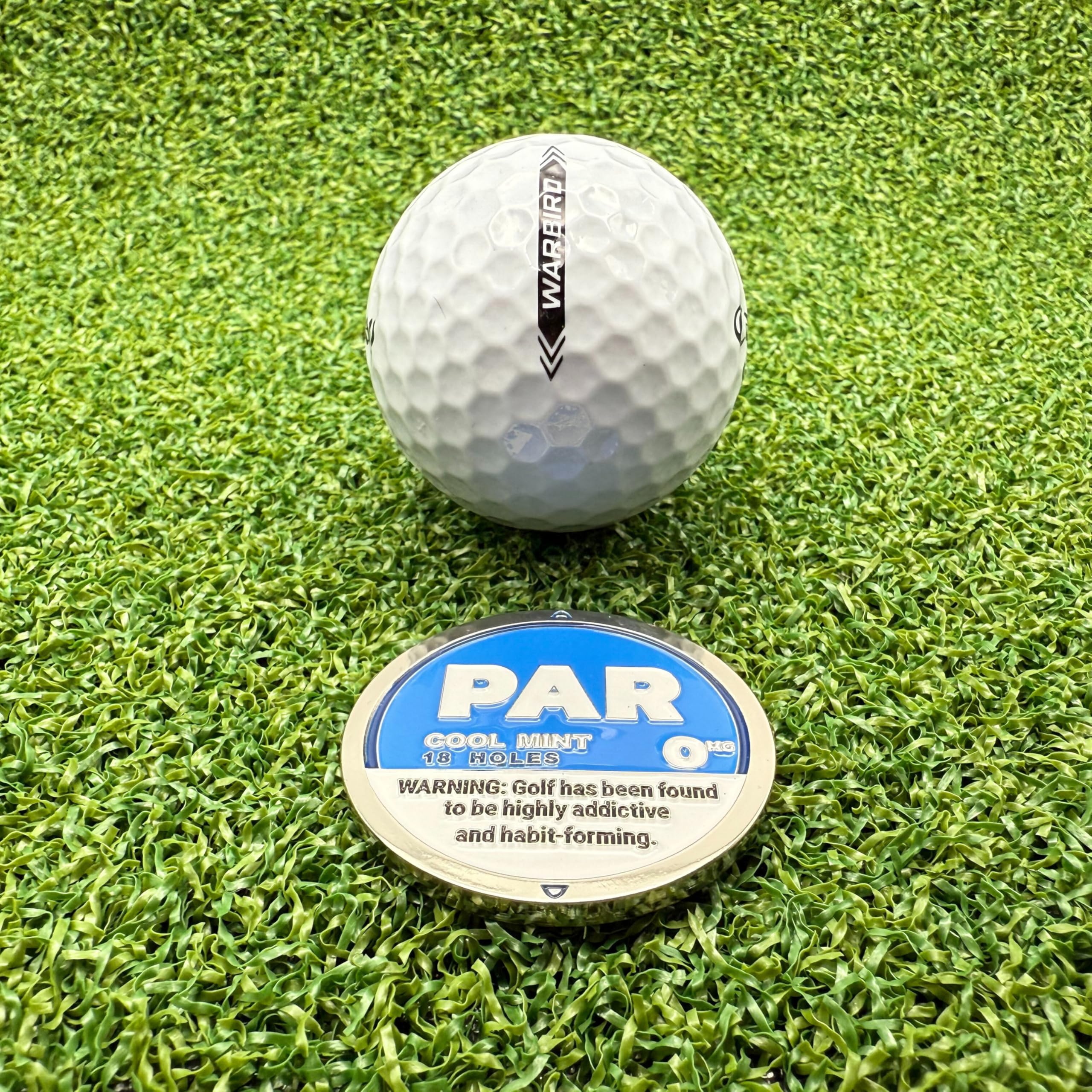PAR - Magnetic Golf Ball Marker for Putting Green | Durable & Funny Golf Accessories for Men | Perfect Golf Gifts for Players & Enthusiasts | Use on Greens, Tournaments & Casual Play