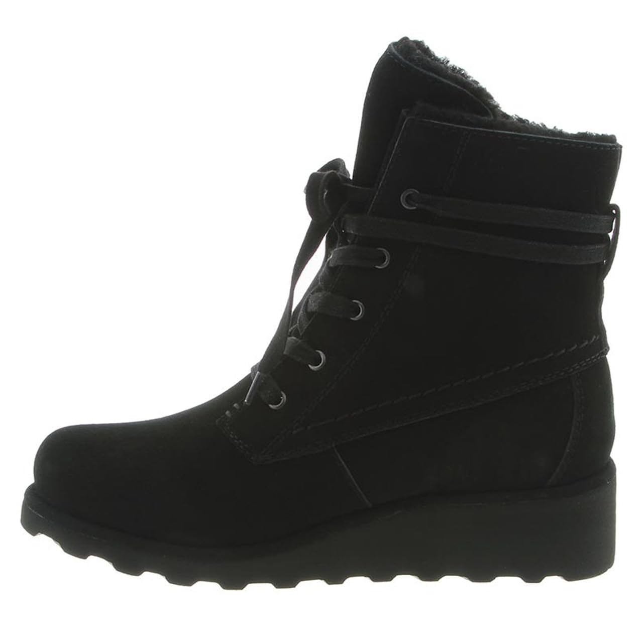BEARPAW Women's Krista Suede Slip-On Winter Boots - Cozy & Comfortable for Casual Wear, Snow Days & Outdoor Activities | Multiple Colors Available