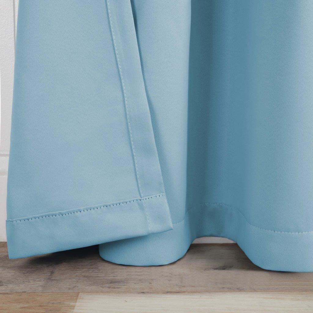 Blackout Curtains with Grommet Top - Solid Classic Modern Window Treatment for Bedroom & Living Room - Noise Reducing & Energy Saving