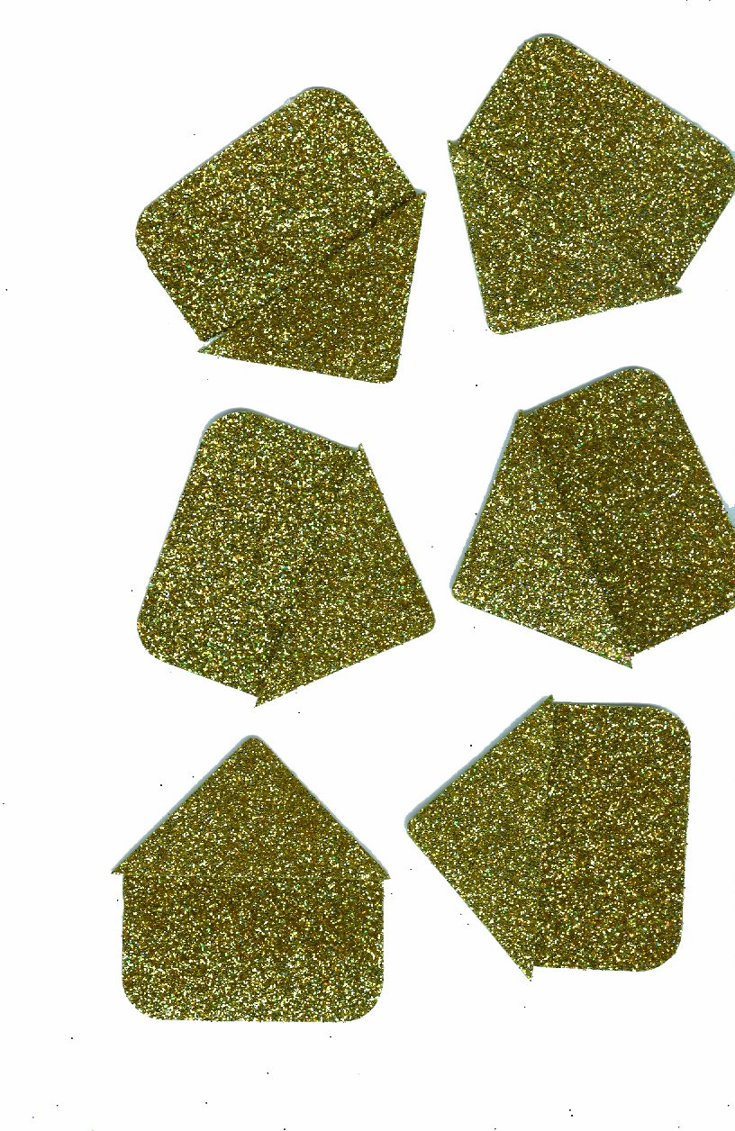 Martha Stewart Crafts Gold Glitter Photo Corners - Scrapbooking, Photo Albums, DIY Projects & Memory Keeping