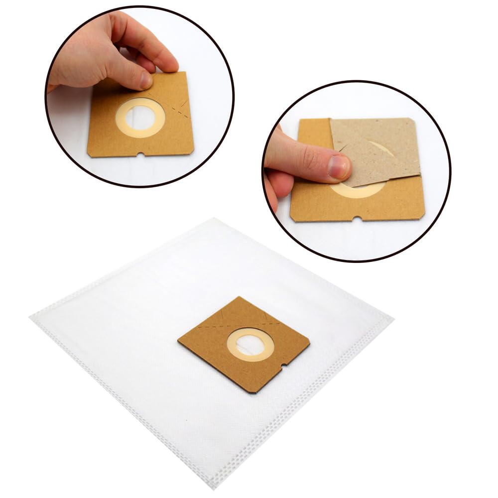 40 Pack Hoover T1505 Studio Vacuum Cleaner Replacement Bags - Compatible with Hoover T1505 Series - Dust Bags for Home Cleaning, Pet Hair, Allergen Removal
