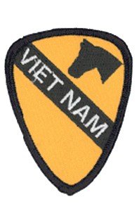 1st Cavalry Vietnam Patch - Military Gift for Veterans, Collectors & History Enthusiasts - Perfect for Jackets, Hats, Bags & Display Cases