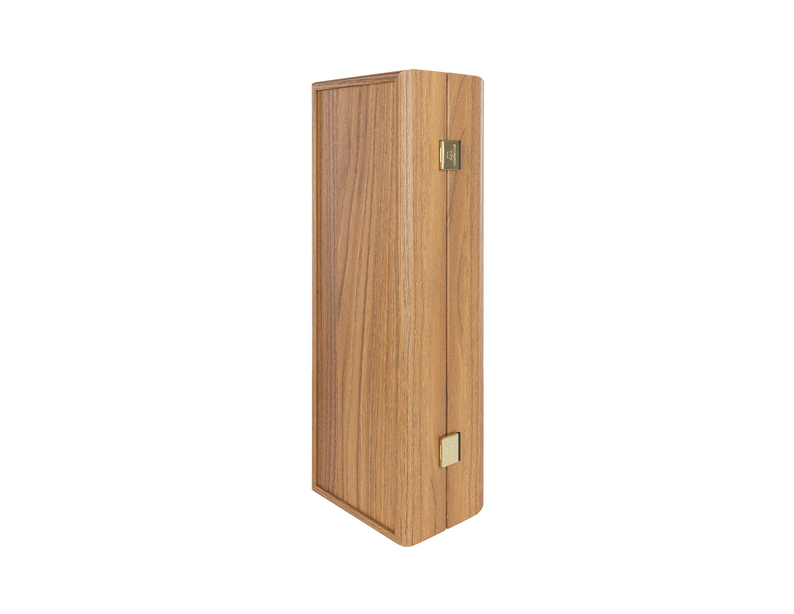 Premium Walnut Wood Wine Box - Elegant Wine Carrier & Gift Case for Special Occasions - Perfect for Weddings, Anniversaries & Wine Enthusiasts