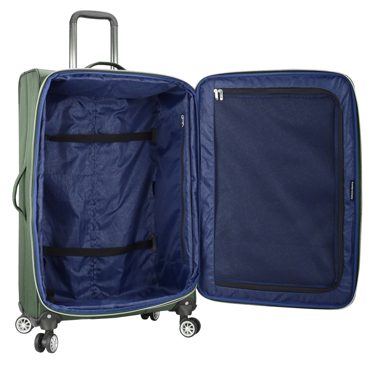Lares 3-Piece Expandable Luggage Set with Spinner Wheels - Perfect for International Travel & Family Vacations