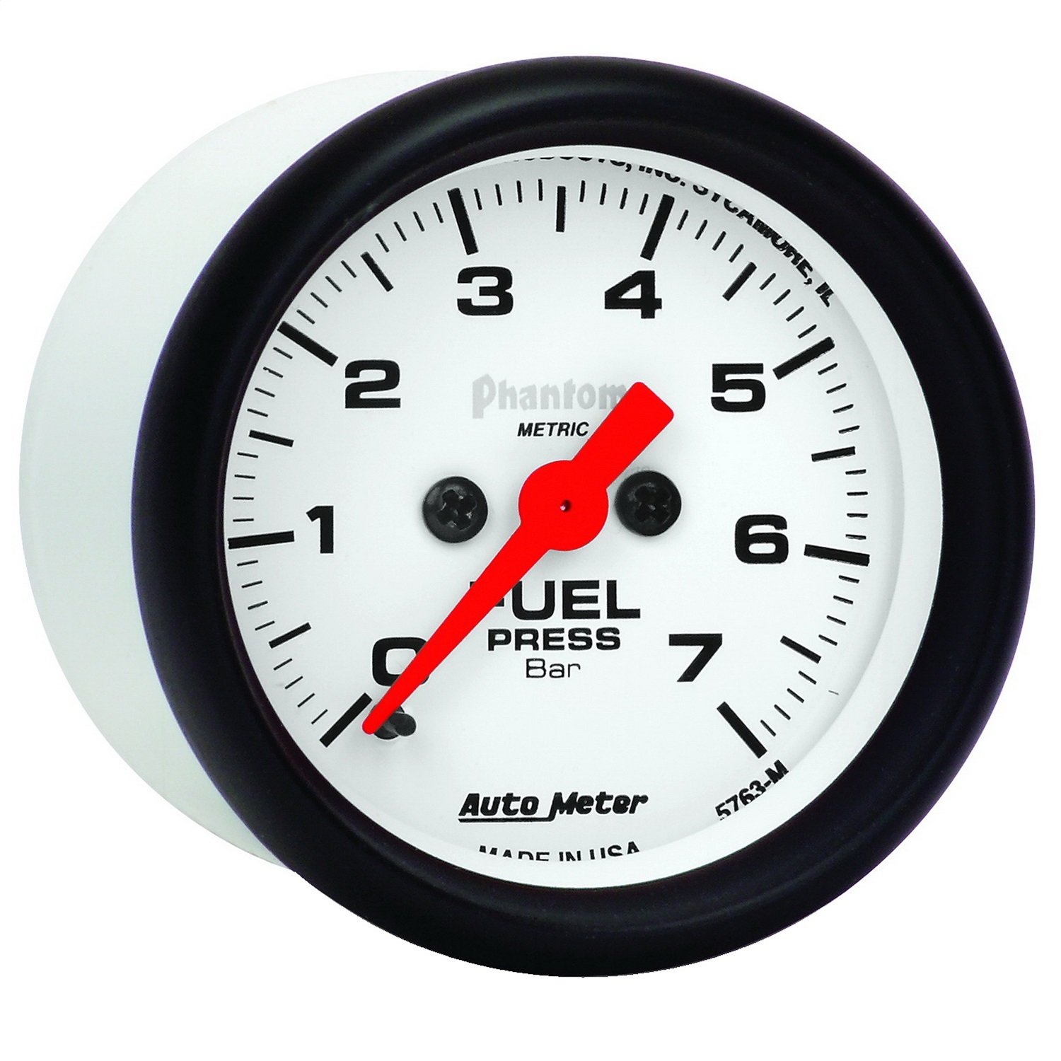Auto Meter 5763-M Phantom Electric Fuel Pressure Gauge - 0-100 PSI, 2-1/16