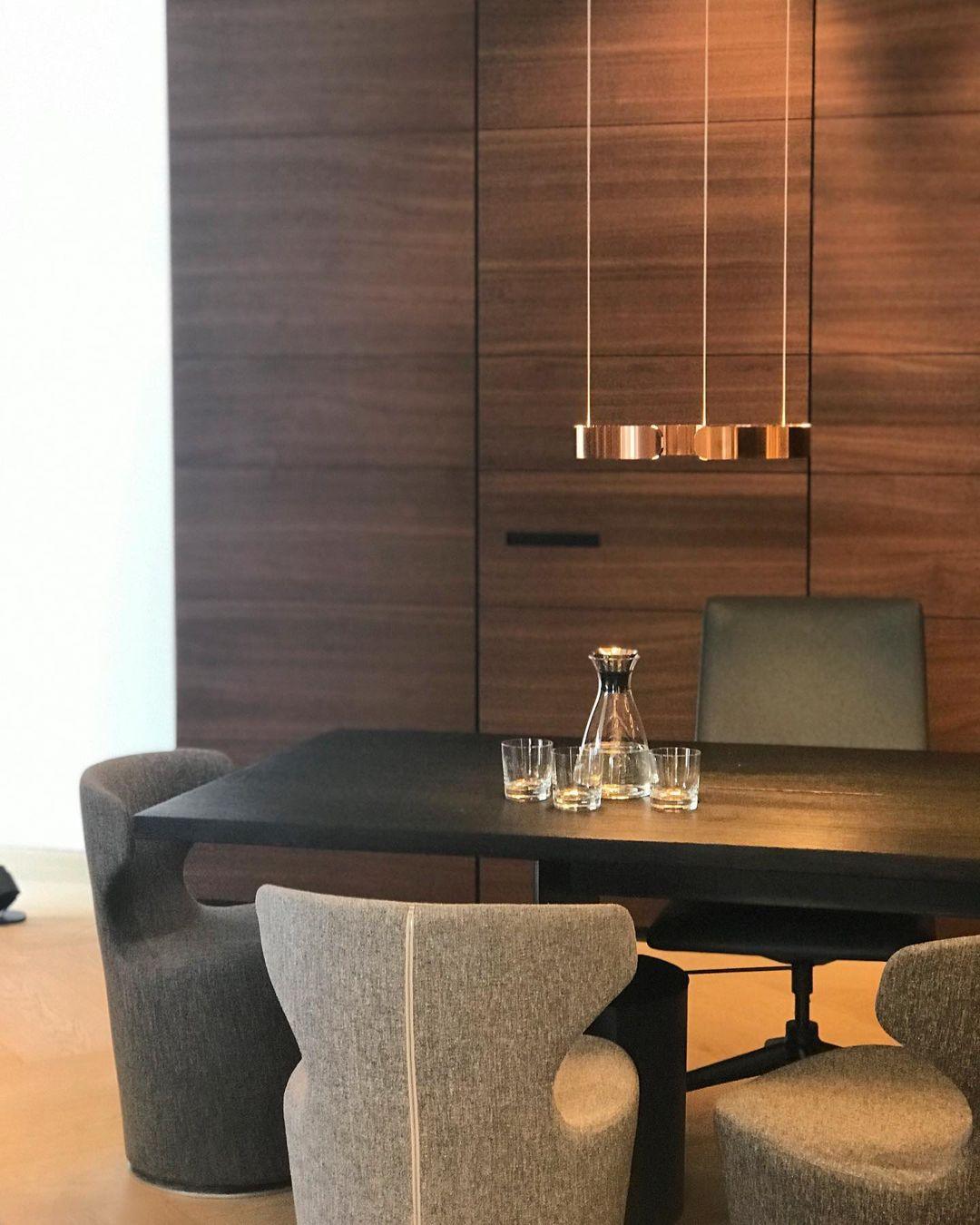 Modern Circular Chandelier - Elegant Round Ceiling Light Fixture for Dining Room, Living Room & Bedroom | Perfect for Home Decor & Interior Design