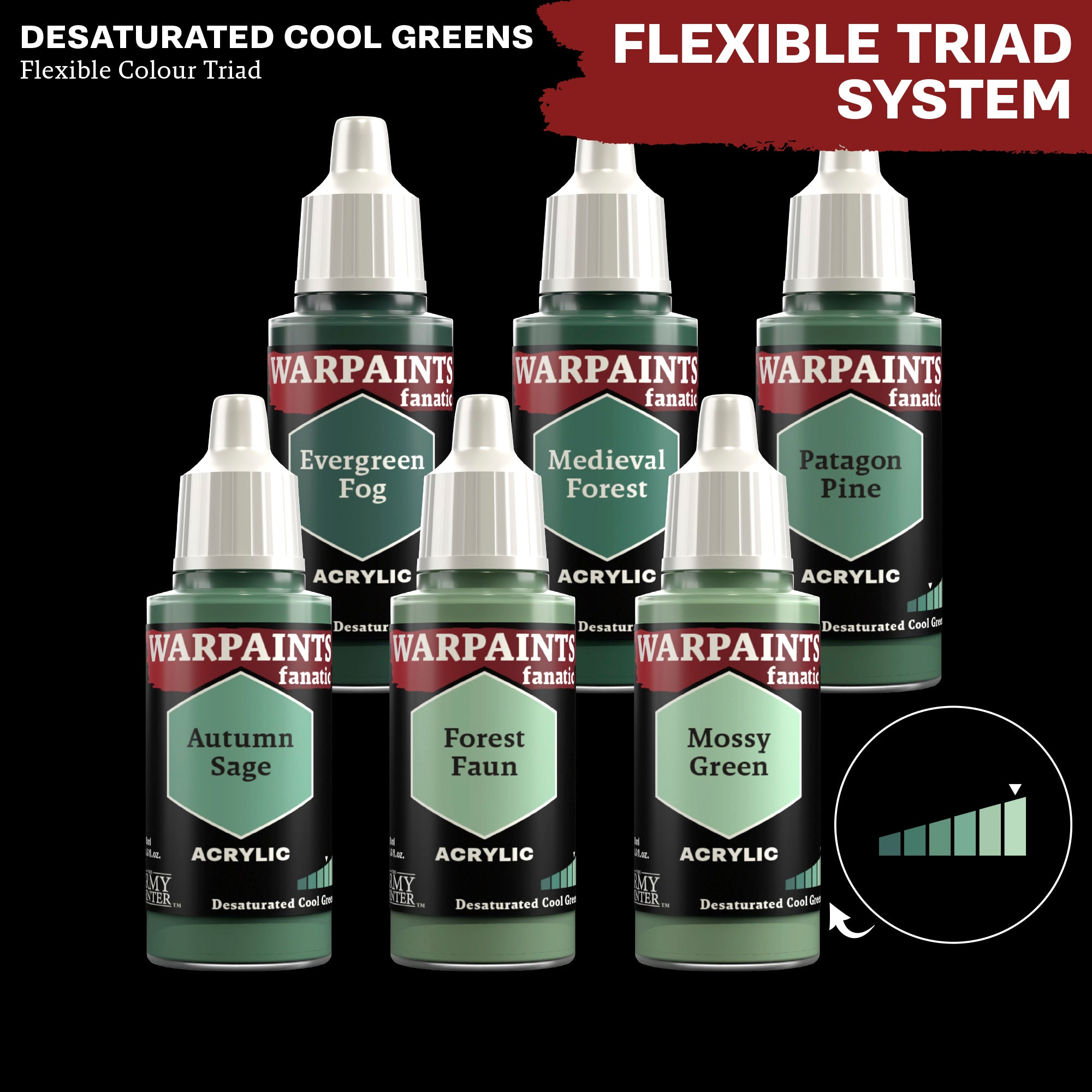 Warpaints Fanatic: Mossy Green - High-Quality Makeup for Cosplay & Halloween - Perfect for Costume Parties & Theatrical Performances
