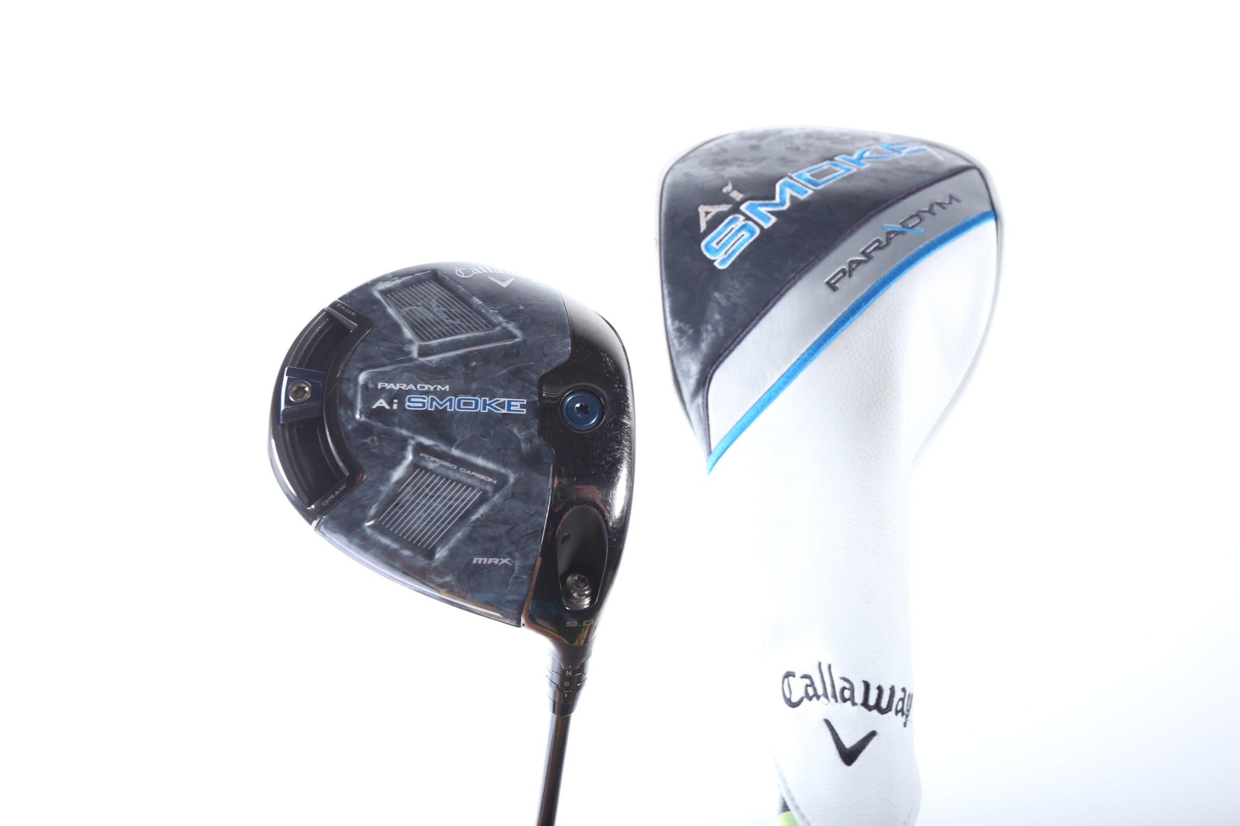 Used Callaway Paradym Ai Smoke MAX Driver 9° Stiff Flex Mitsubishi Tensei Blue AV Right Handed - Premium Golf Club for Men, Perfect for Long Drives & Tournament Play