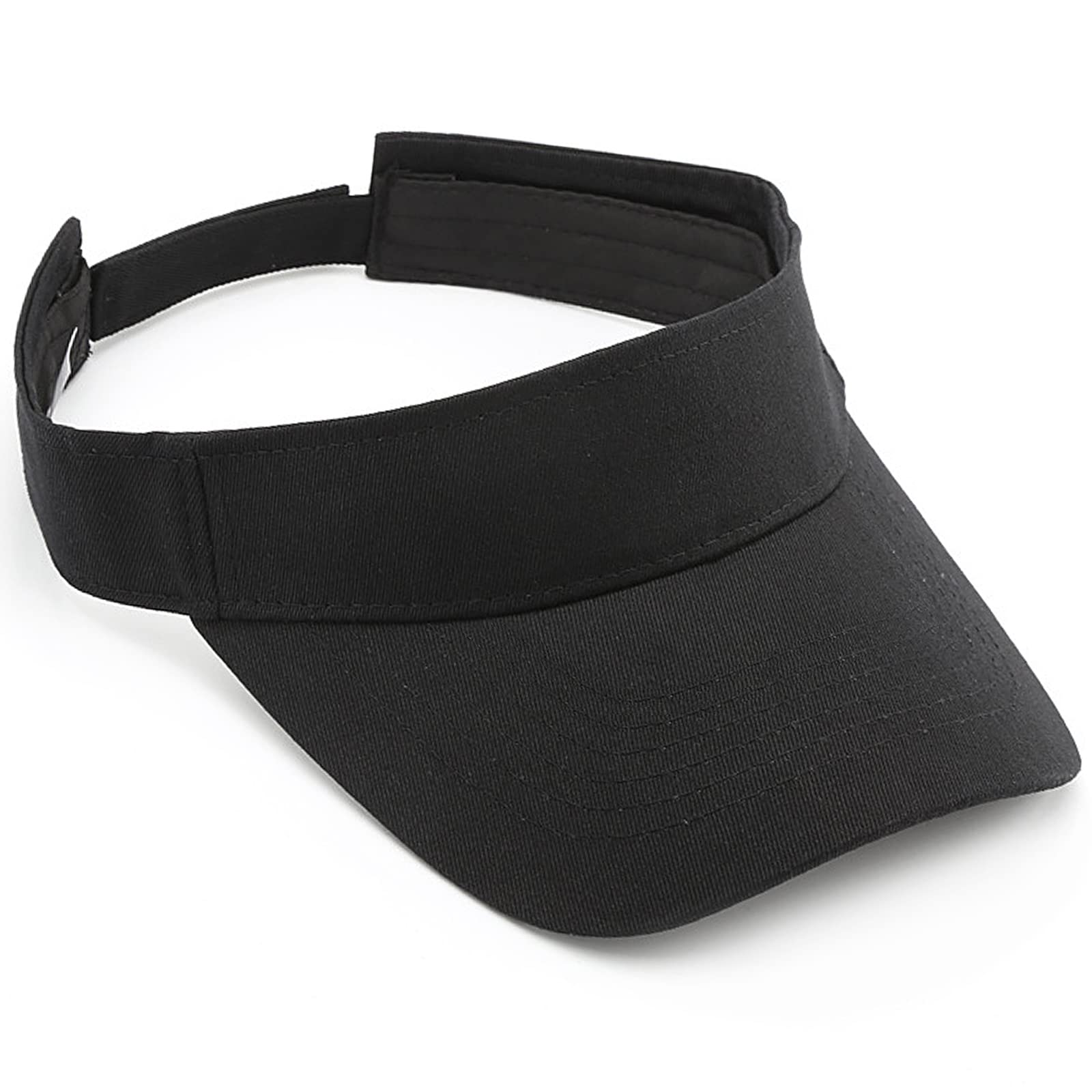 XYIYI Adjustable Sun Visor Hat for Women & Men - UV Protection Golf Hat with Ponytail Hole - Perfect for Outdoor Sports, Running, Tennis & Beach Activities