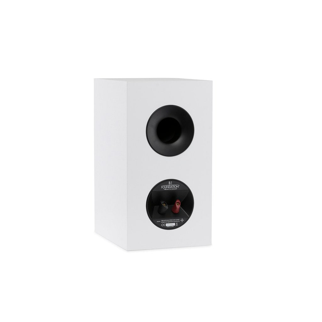 Martin Logan Motion Foundation B1 Bookshelf Speakers - High-Performance Home Audio for Music & Movies | Compact Bookshelf Design for Living Room, Home Theater & Studio Use