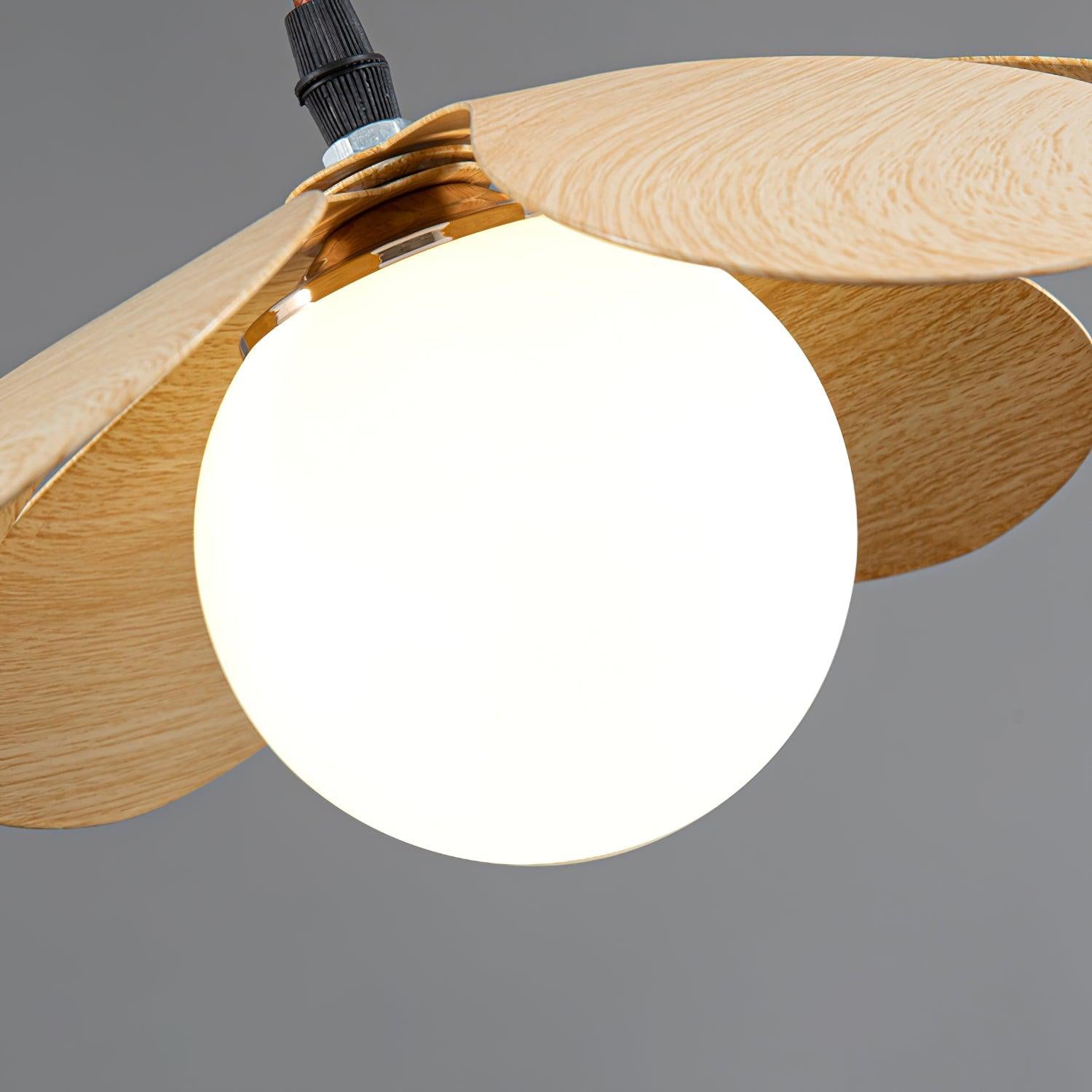 Fleur Petals Pendant Lamp - Elegant Floral Chandelier for Dining Room, Bedroom & Living Room Decor | Modern Ceiling Light Fixture with Petal Design | Perfect for Home, Cafe and Wedding Decoration