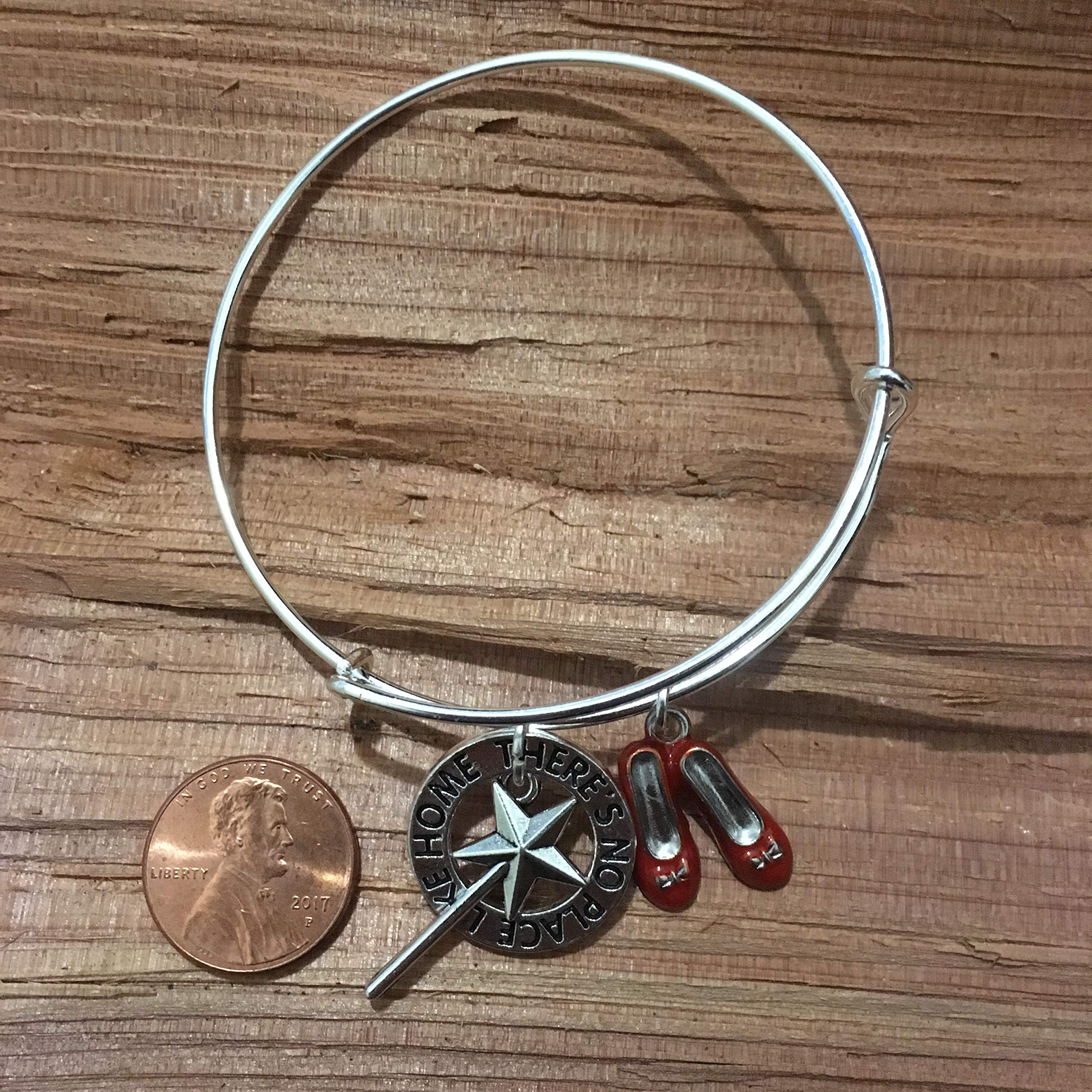 Charm Expandable Wire Bracelet for Women - Meaningful Birthday Gifts, Mother Daughter Friendship Bracelet - Adjustable Bangle for Everyday Wear & Special Occasions