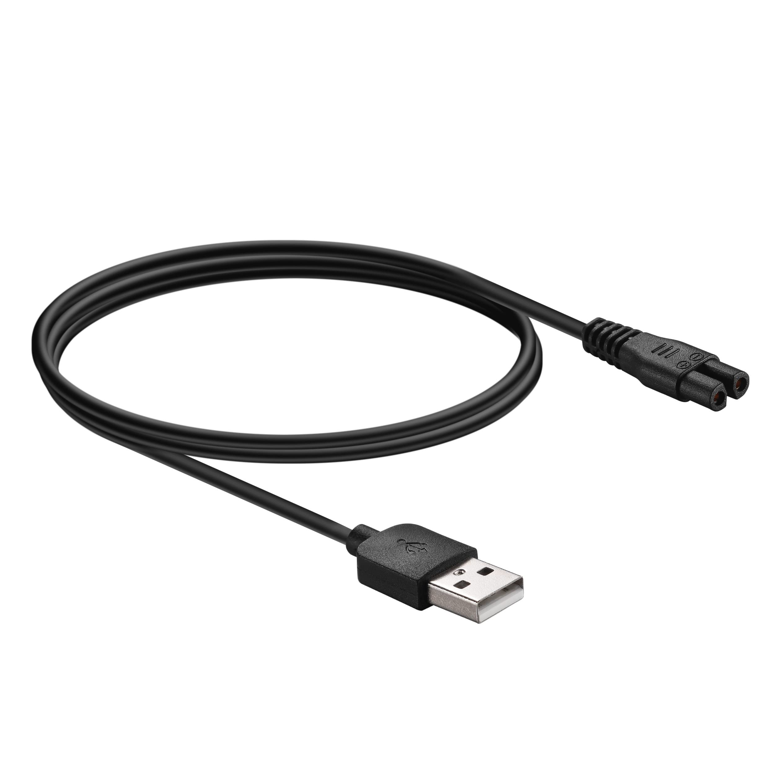 Original Title: USB Charger Cord Charging Cord Compatible with Happy Nuts, Suttik, Eunon, Brightup Hair Clippers Charger    Optimized Title: Universal USB Charging Cable for Happy Nuts, Suttik, Eunon, Brightup Hair Clippers - Fast Charging Cord - Perfect for Home, Salon & Travel Use