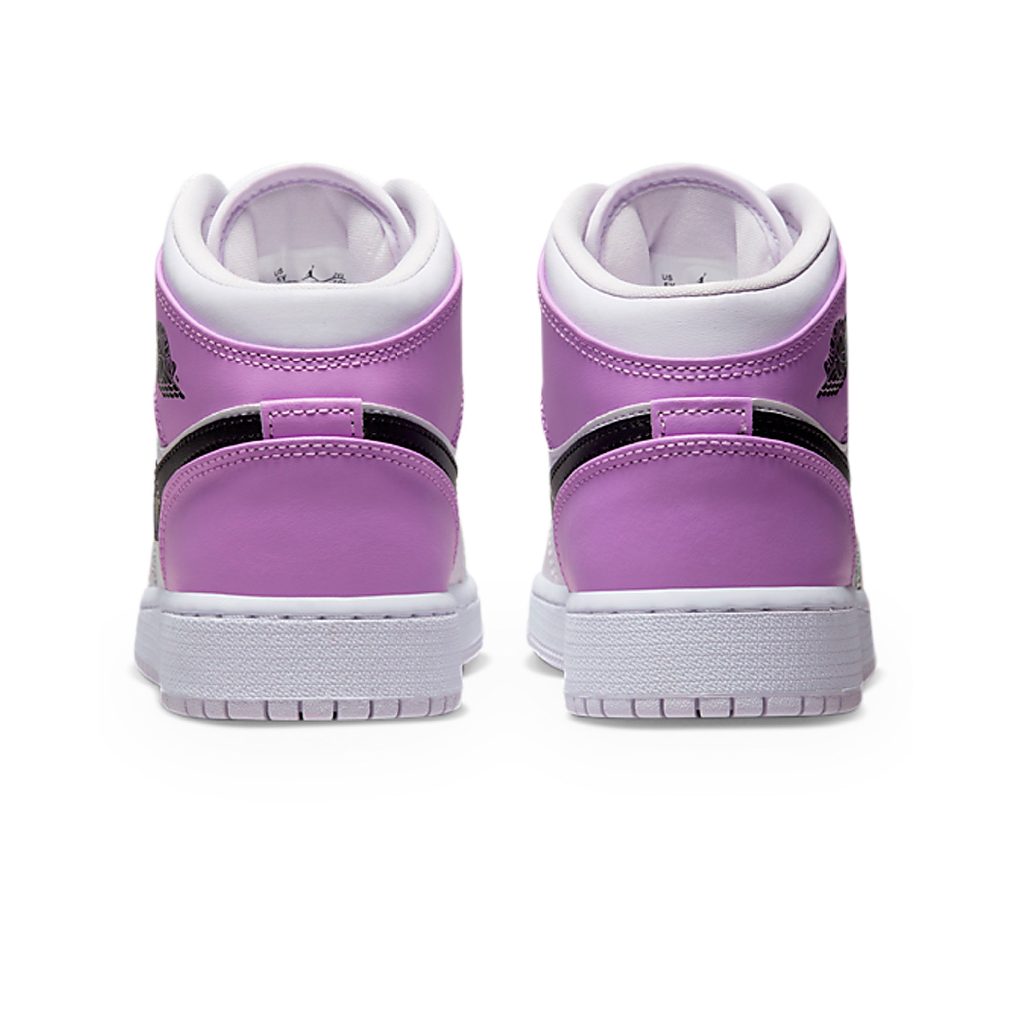 Air Jordan 1 Mid Barely Grape (GS) - Kids' Basketball Shoes for School & Casual Wear | Lightweight Sneakers for Sports & Everyday Use