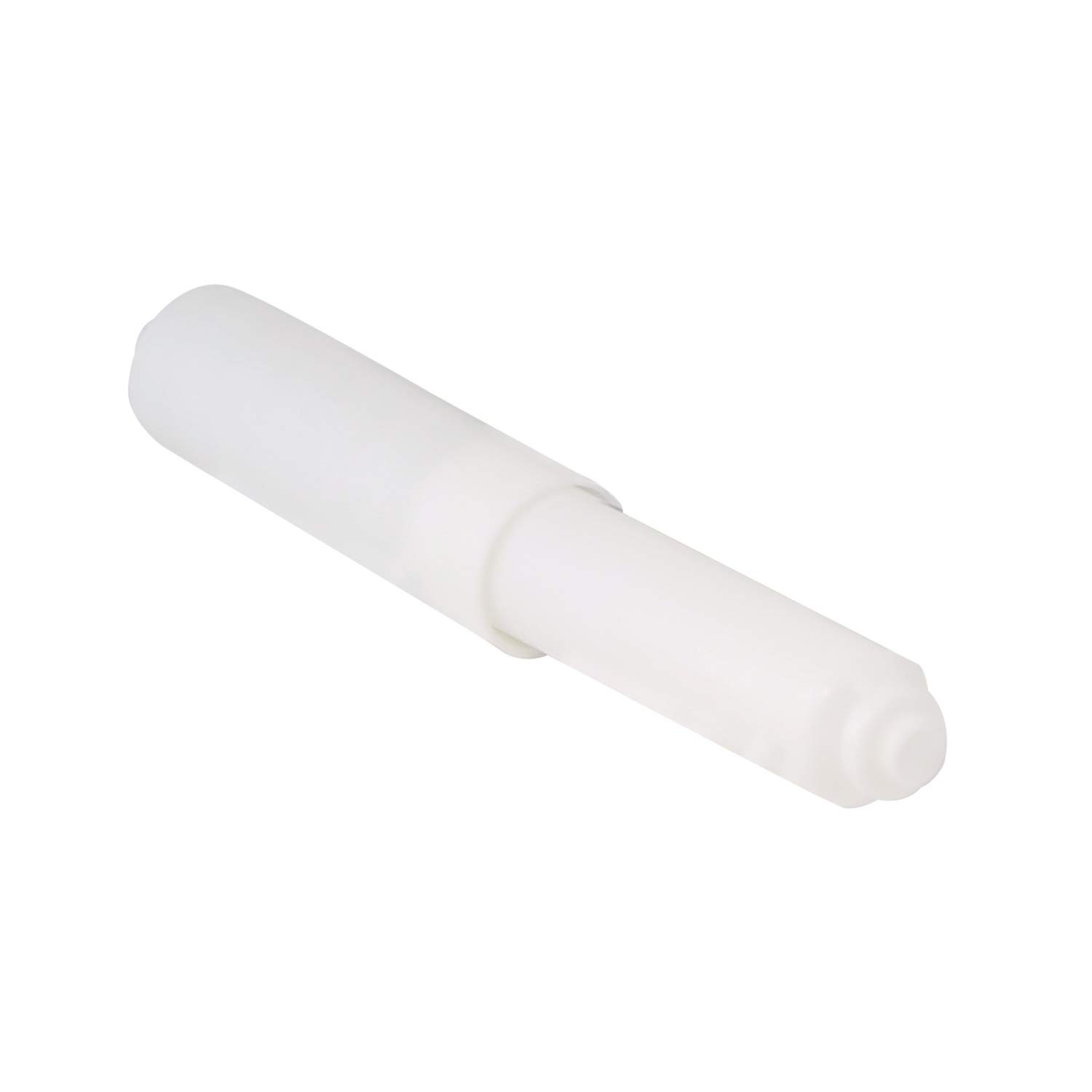 Design House 564153 5-Pack White Plastic Toilet Paper Roll Holder - Bathroom Organization & Space Saving Solution for Home, Office, RV