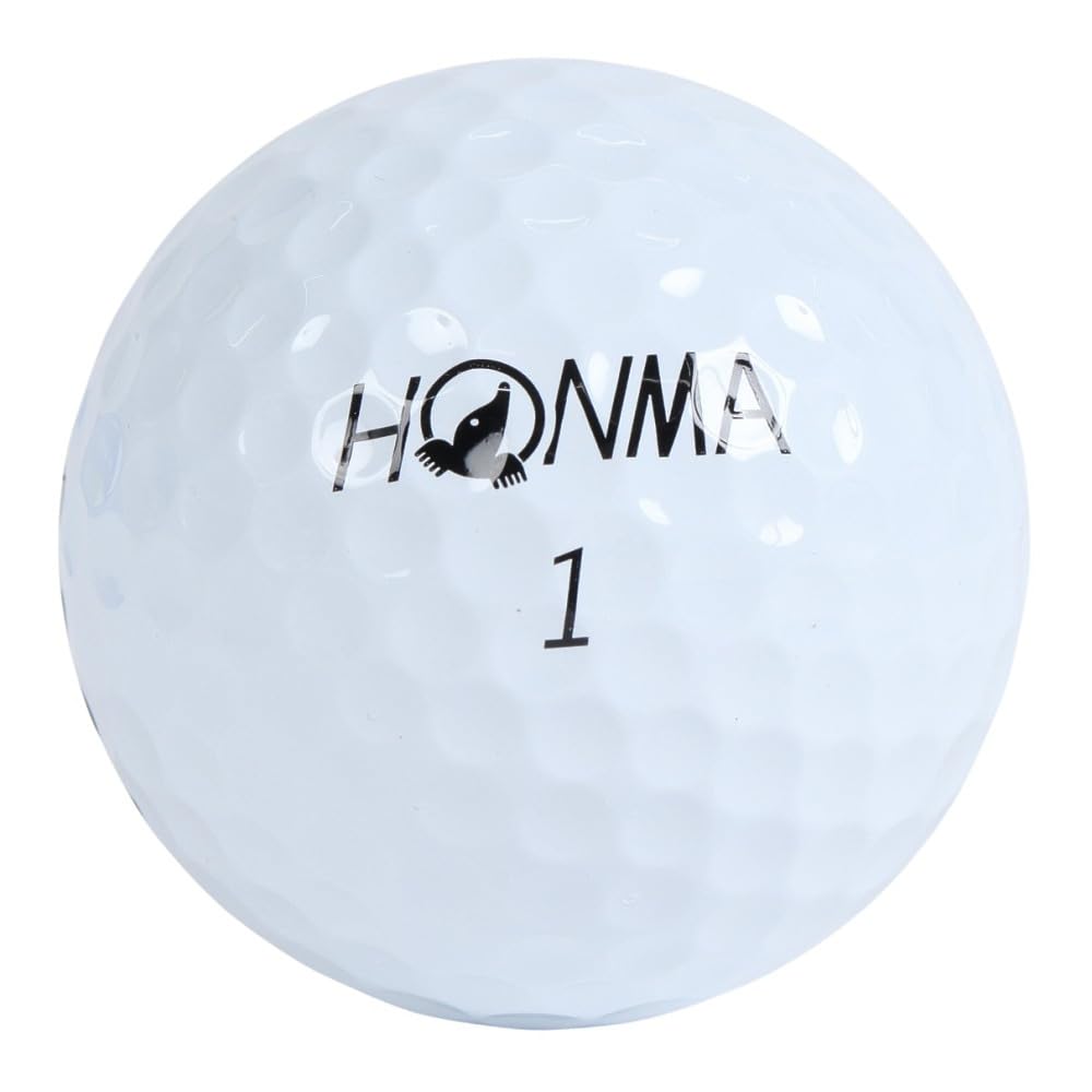 Honma TW-X & TW-S Golf Balls 2024 Model - Premium 3-Piece Tour Performance Golf Balls (1 Dozen/12 Balls) - White/Yellow Options for Distance, Spin & Soft Feel - Perfect for Tournament Play & Low Handicap Golfers