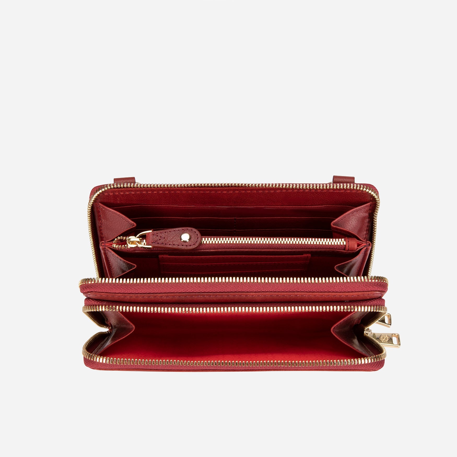 Jekyll & Hide Zulu Ladies Travel Purse - Stylish Red Crossbody Bag for Women | Perfect for Vacation, Shopping & Everyday Use